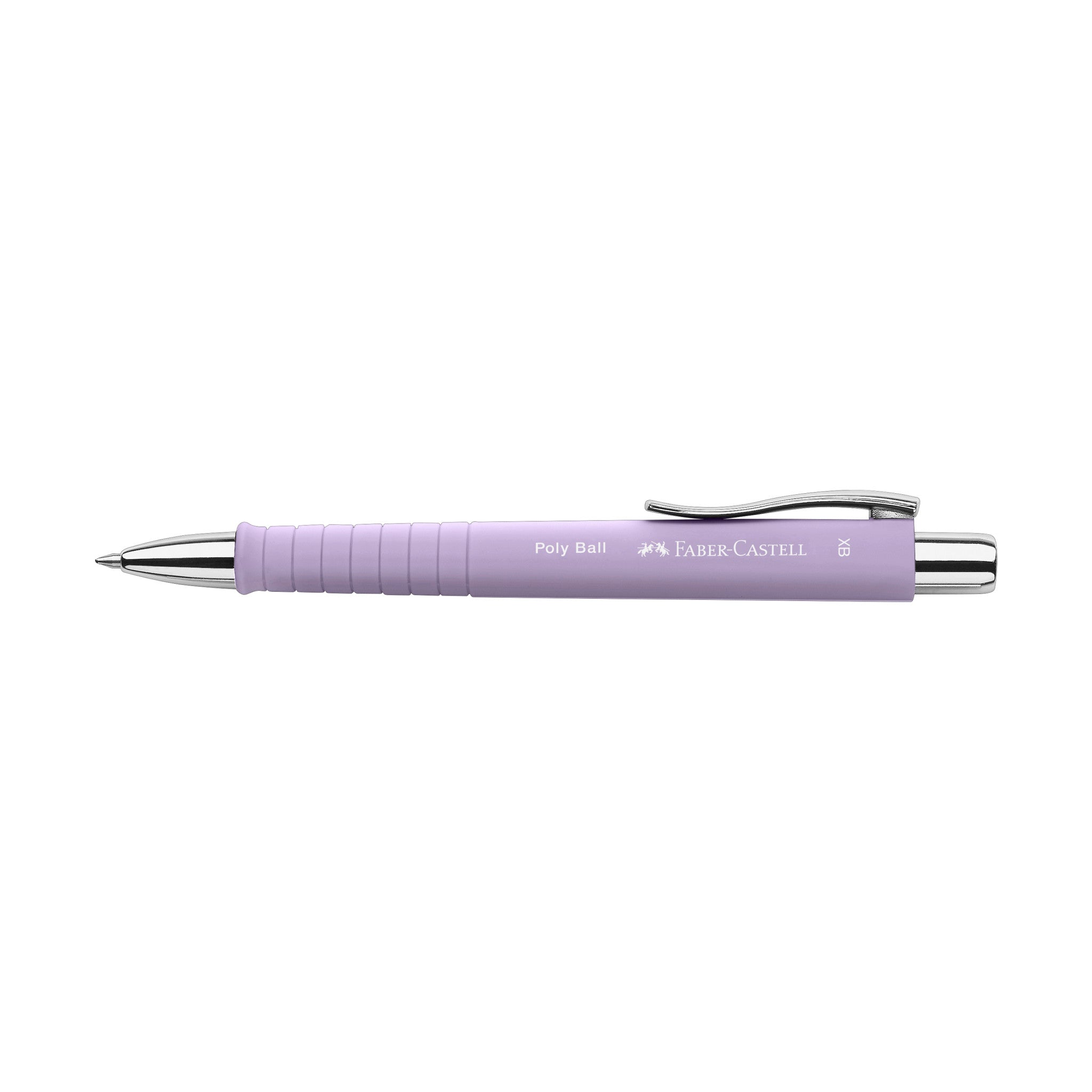 Sweet Lilac Poly Ball Ballpoint Pen - Smooth Writing, Comfort Grip - Perfect for Office, School & Note Taking