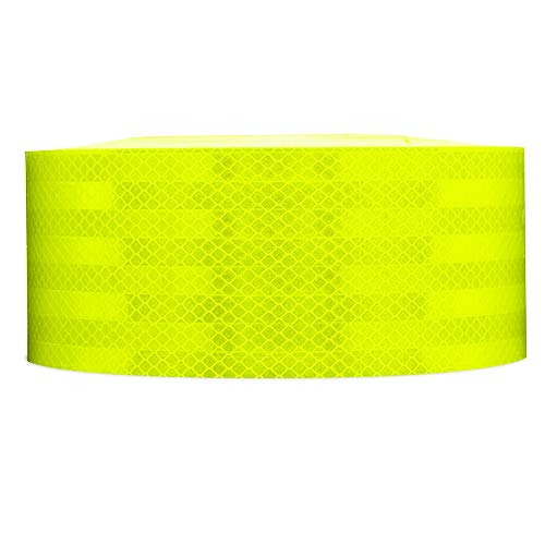 3M Fluorescent Yellow Green Reflective Safety Tape 2
