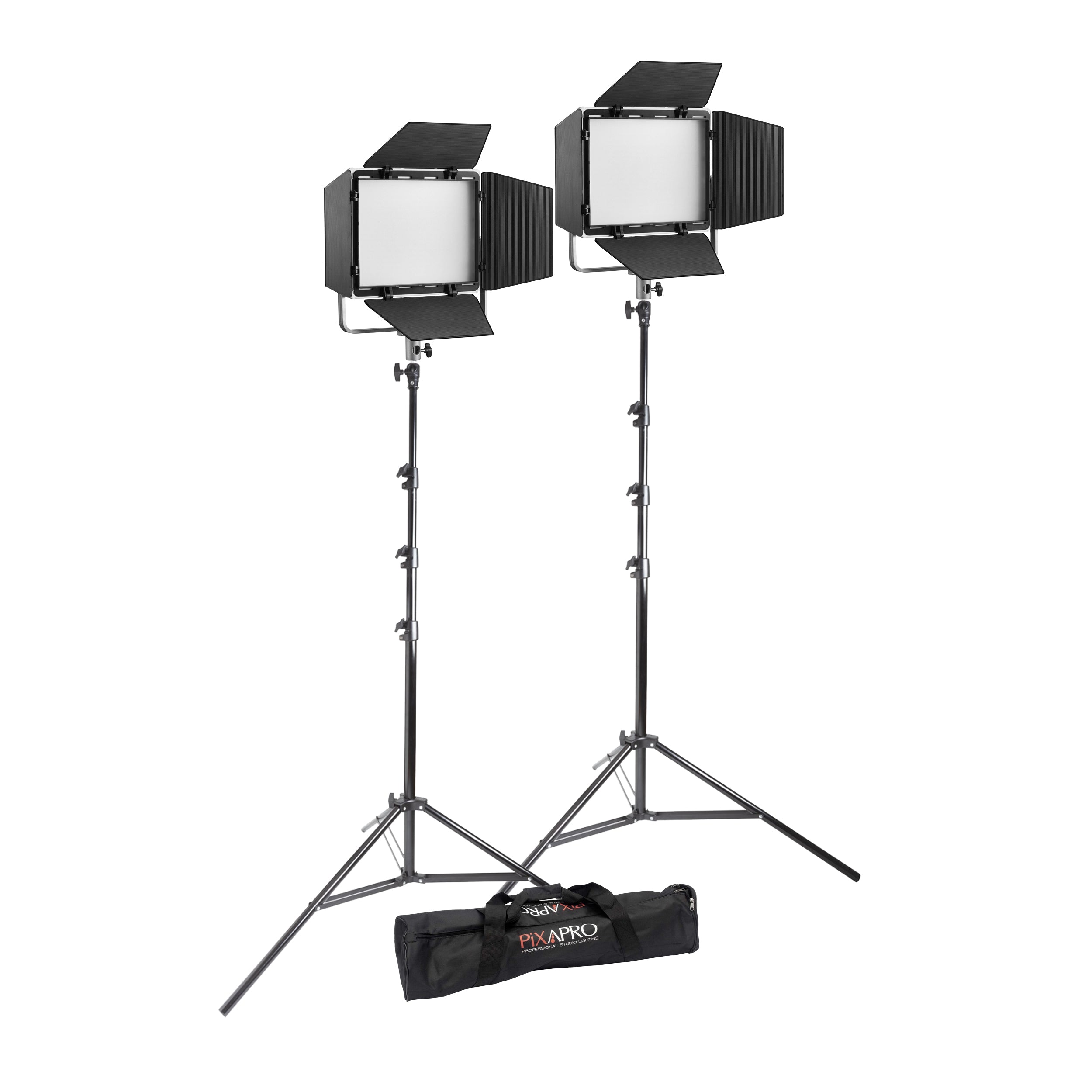 Godox LP600BI Bi-Color LED Continuous Lighting Kit with Twin Lights - Perfect for Photography, Videography, and YouTube Studio Setup
