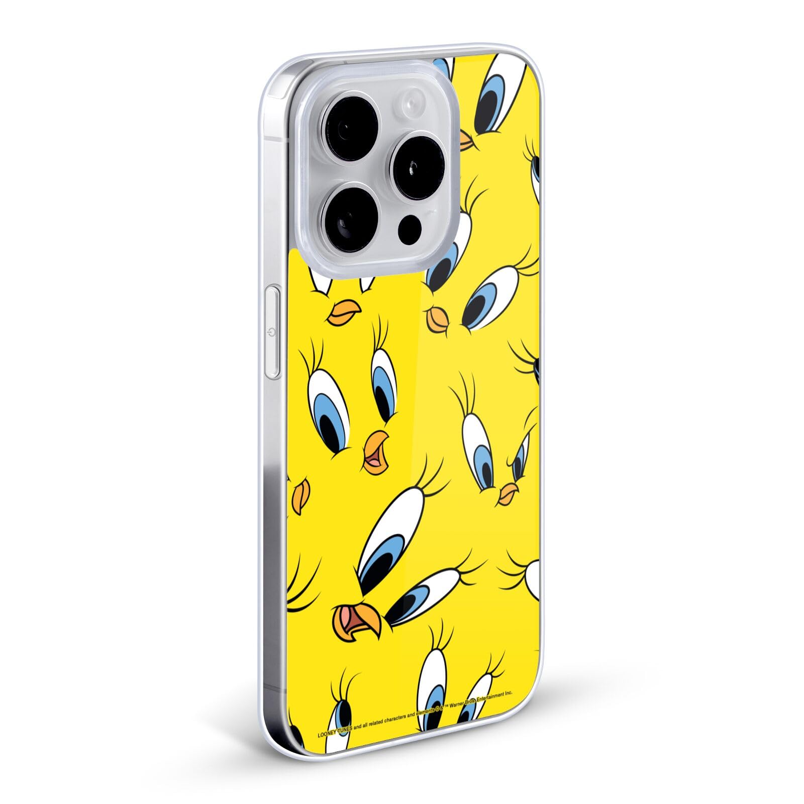 Officially Licensed Looney Tunes Tweety Soft Gel Phone Case for Apple iPhone 12 & iPhone 12 Pro - Cute Cartoon Character Design, Shock-Absorbent Protection - Perfect for Fans, Daily Use & Gift Giving