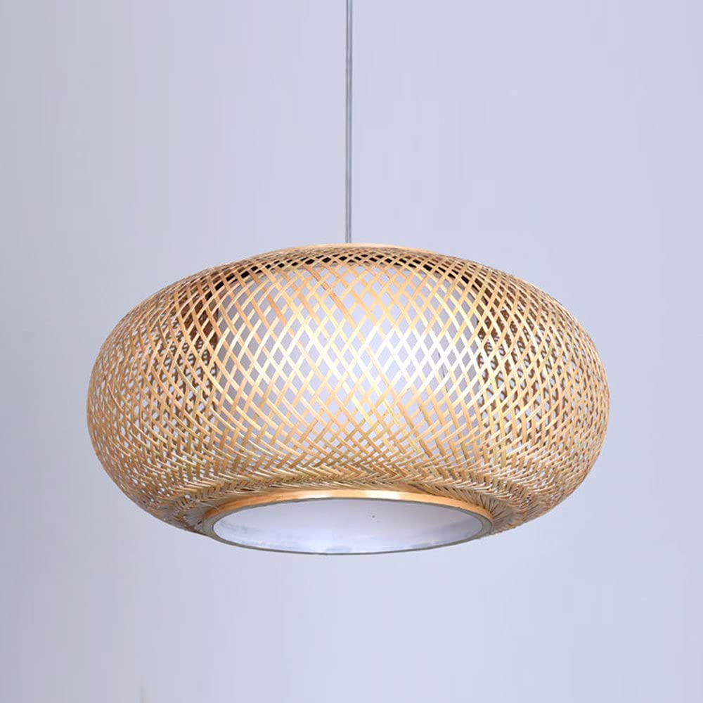 Modern LED Bamboo Chandelier - Industrial Pendant Light with Chinese Style for Dining Room, Farmhouse & Lodge Decor | Perfect for Wedding, Living Room & Ceiling Lighting