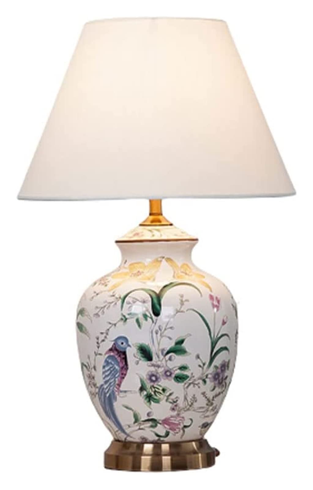 Handmade Chinese Ceramic Table Lamp - 16