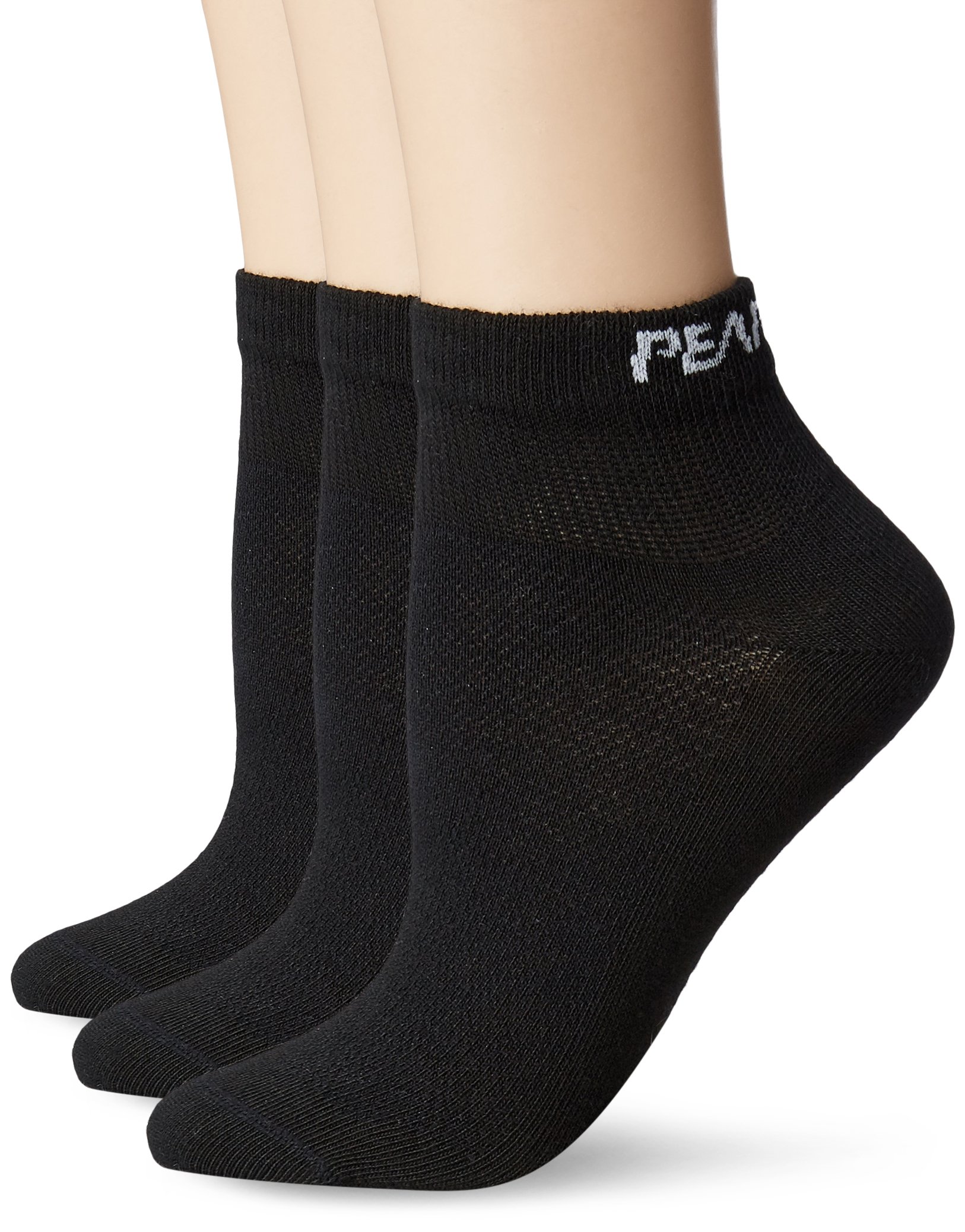 Pearl iZUMi Women's Attack Low Socks 3-Pack - Black, Small - Perfect for Running, Cycling & Outdoor Sports