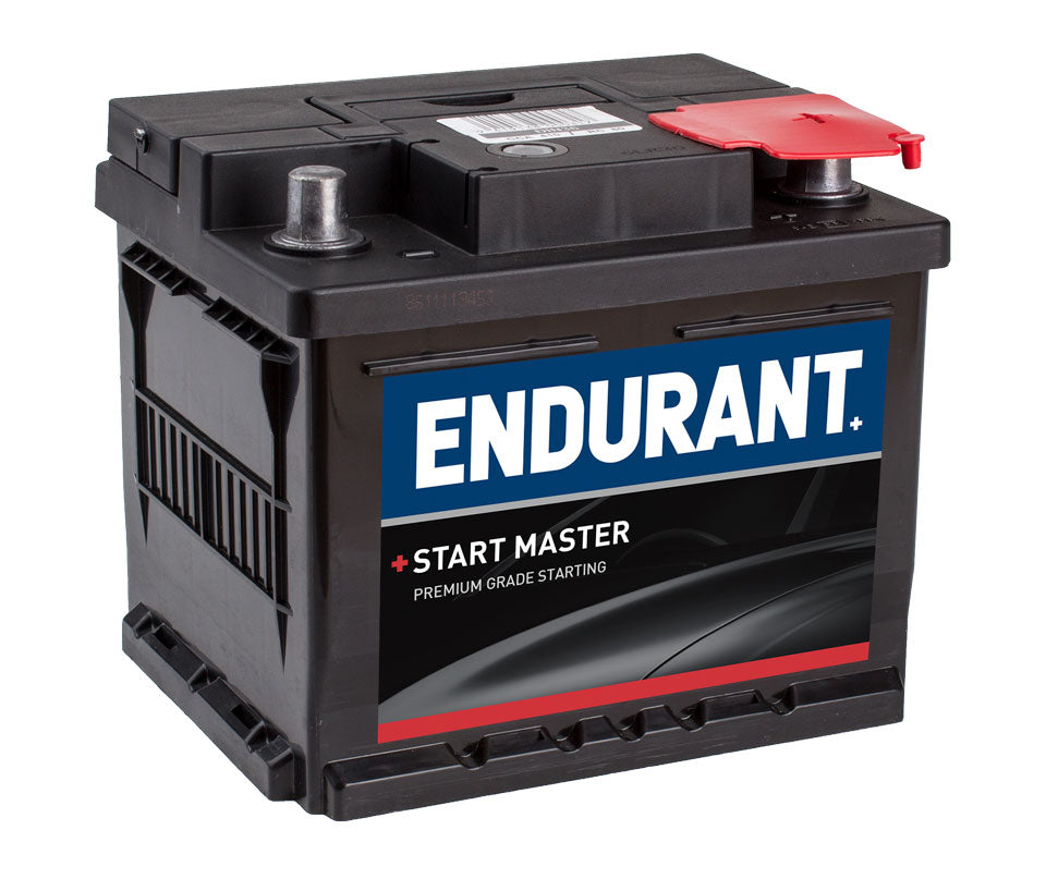 Endurant DIN36 Starting Battery 410CCA - High-Performance Car Battery for Reliable Cold Cranking - Perfect for Trucks, SUVs, and Heavy-Duty Vehicles in Extreme Weather Conditions