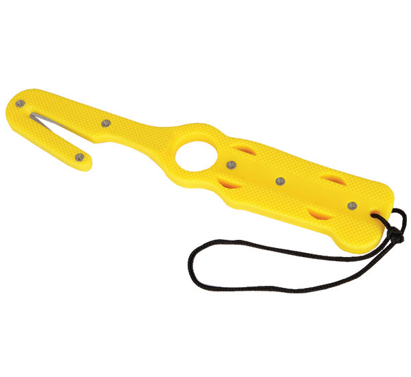 Capt. Harry's Leader Release Knife - Premium Fishing Knife with Safety Lock for Line Cutting, Bait Prep & Outdoor Adventures - Perfect for Anglers, Boaters & Camping Enthusiasts
