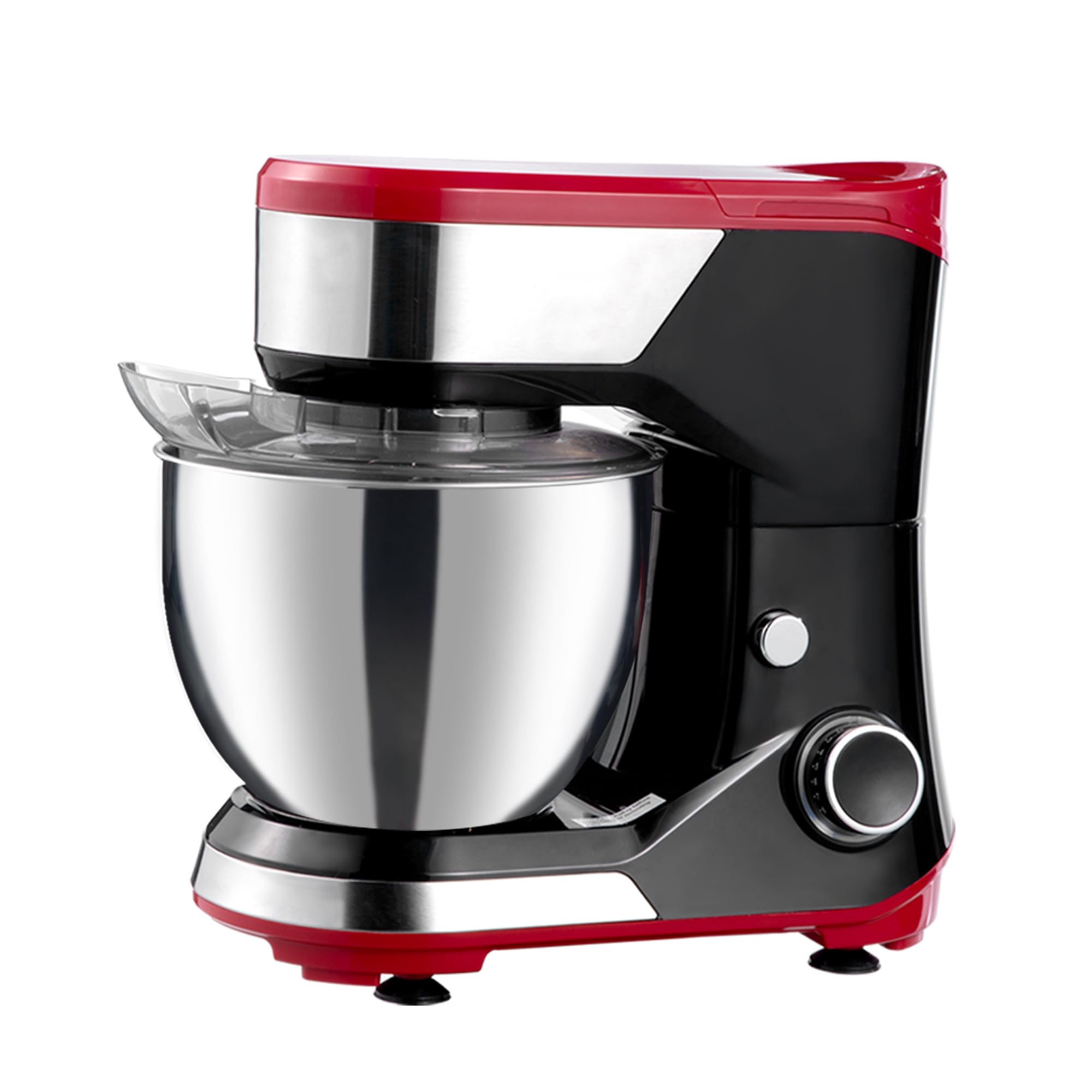 5.3QT Stand Mixer with Stainless Steel Bowl - 600W Copper Motor, 8 Speeds - Includes Dough Hook, Whisk & Beater - Perfect for Baking Bread, Cakes & Cookies - Ideal for Home Bakers & Kitchen Enthusiasts