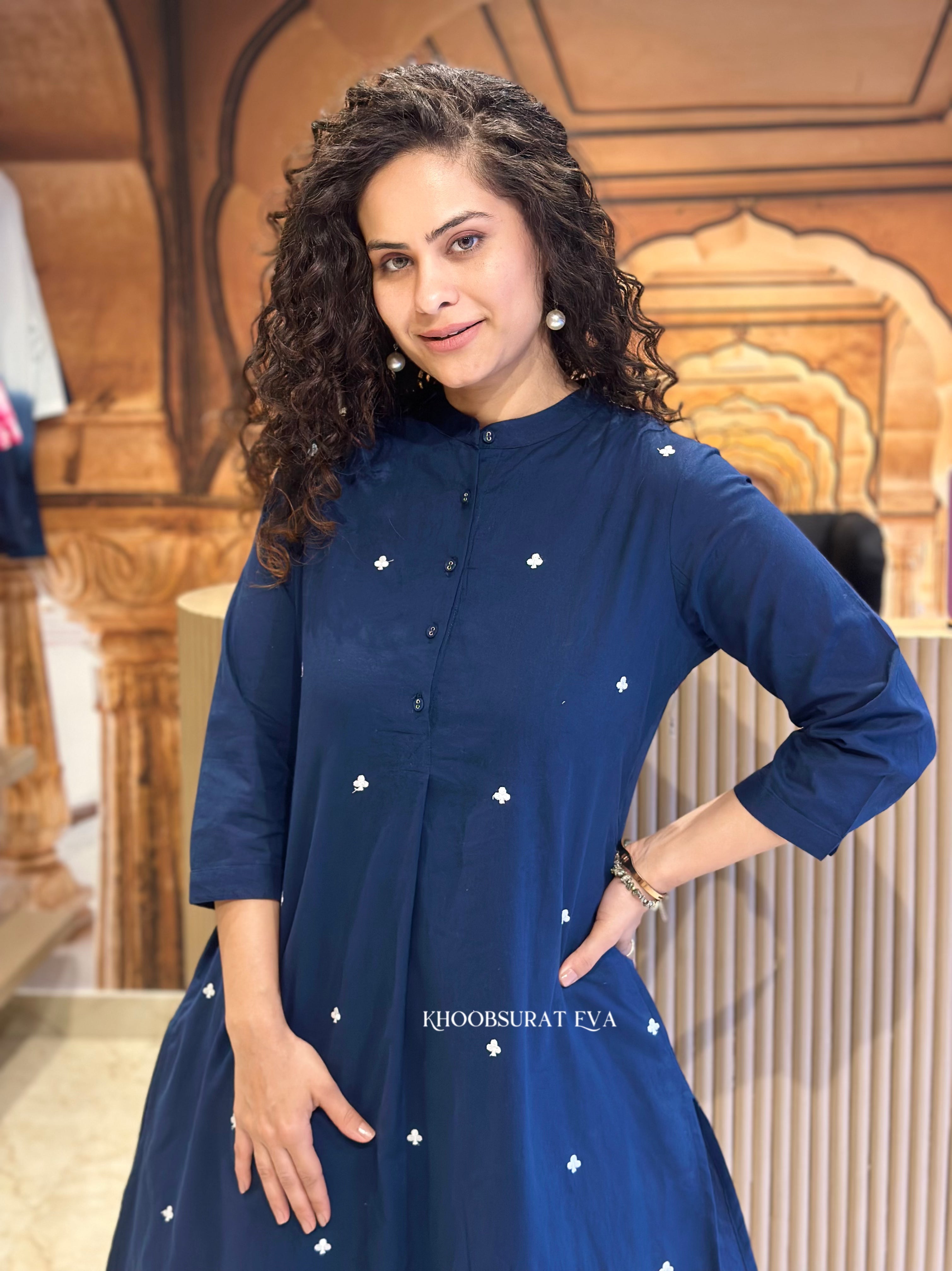 Stylish Blue Kurta Set for Women | Traditional Indian Outfit | Perfect for Festivals, Weddings & Casual Wear