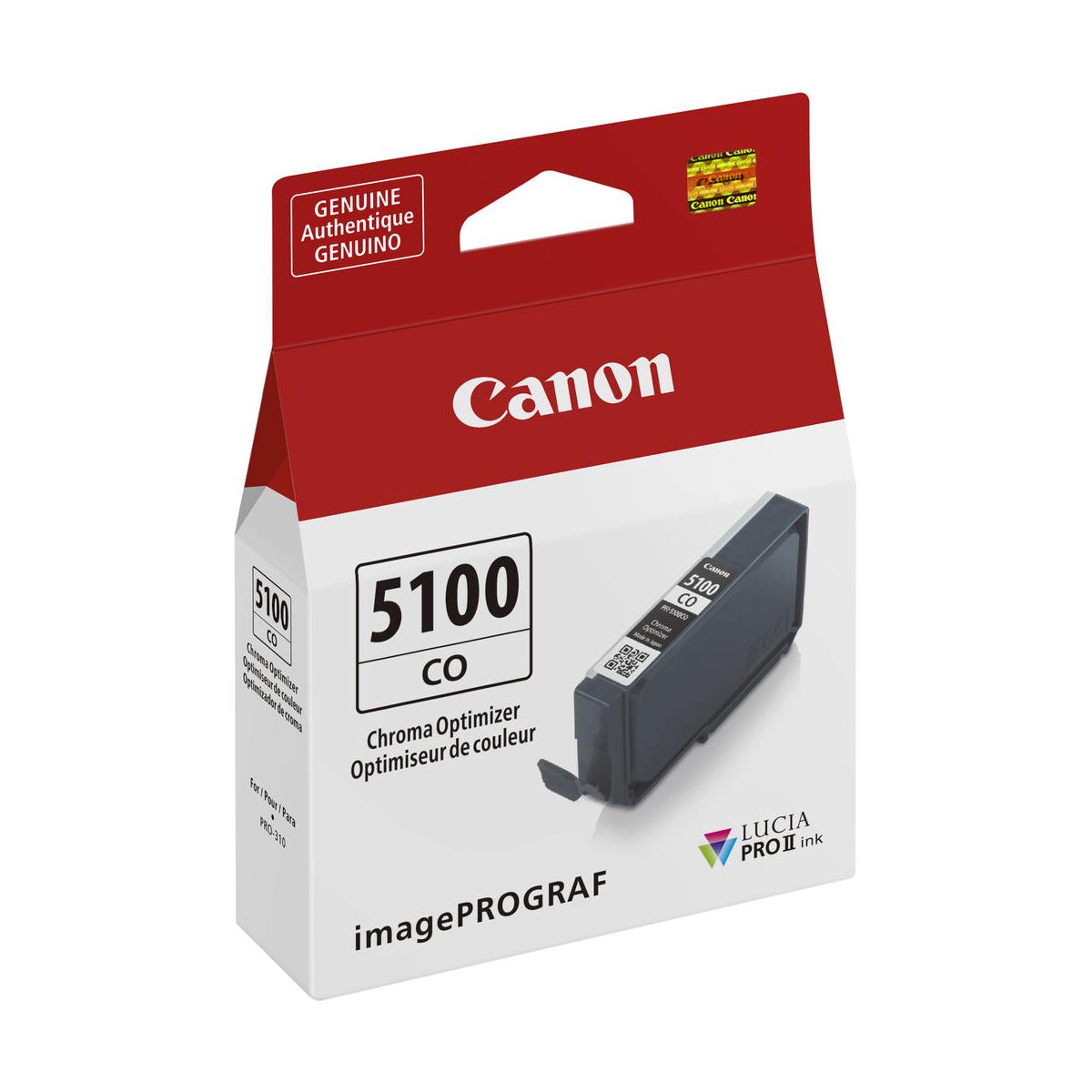Canon PFI 5100 LUCIA PRO II Chroma Optimizer Ink (PRO 310) - High-Quality Printer Ink for Professional Photo Printing | Perfect for Fine Art Prints, Photography Studios & Graphic Design Projects