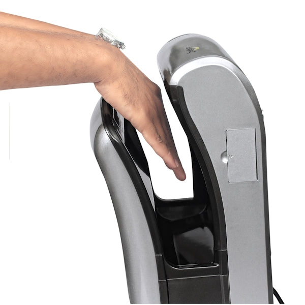 Dolphy Peak Jet Hand Dryer 1800W - High Speed Commercial Hand Dryer in Grey or White - Ideal for Restaurants, Hospitals, and Public Restrooms