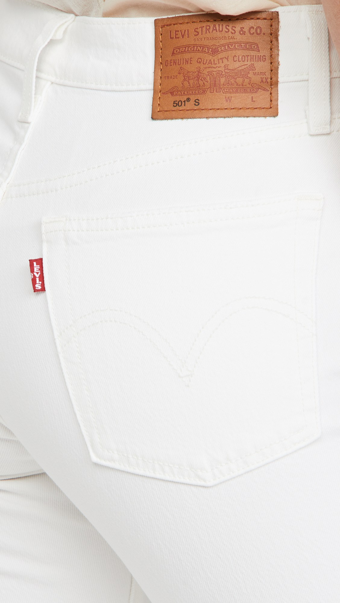 Levi's Women's Premium 501 Skinny Jeans - High Waist Stretch Denim Pants for Everyday Wear & Casual Outfits | Perfect for Work, Dating & Weekend Style