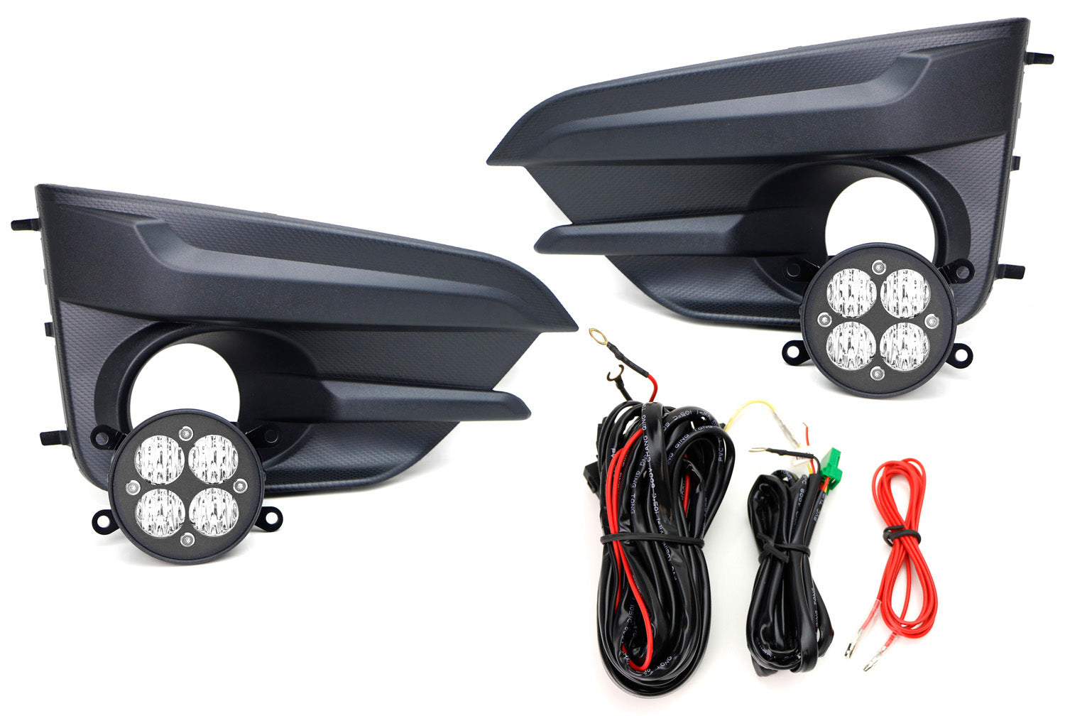 Clear Lens LED Wide Angle SAE Fog Light Kit for 2017-2019 Subaru Impreza - Durable Waterproof Driving Lights for Night & Foggy Conditions