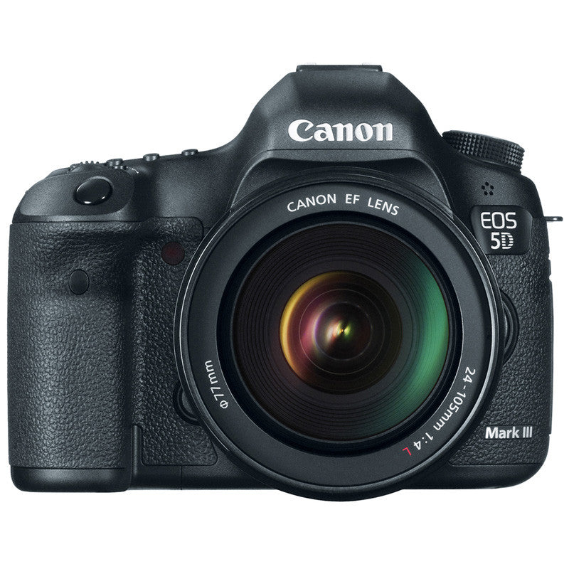 Canon EOS 5D Mark III DSLR Camera with EF 24-105mm f/4L IS USM Lens Kit - Professional Photography for Weddings, Portraits & Travel