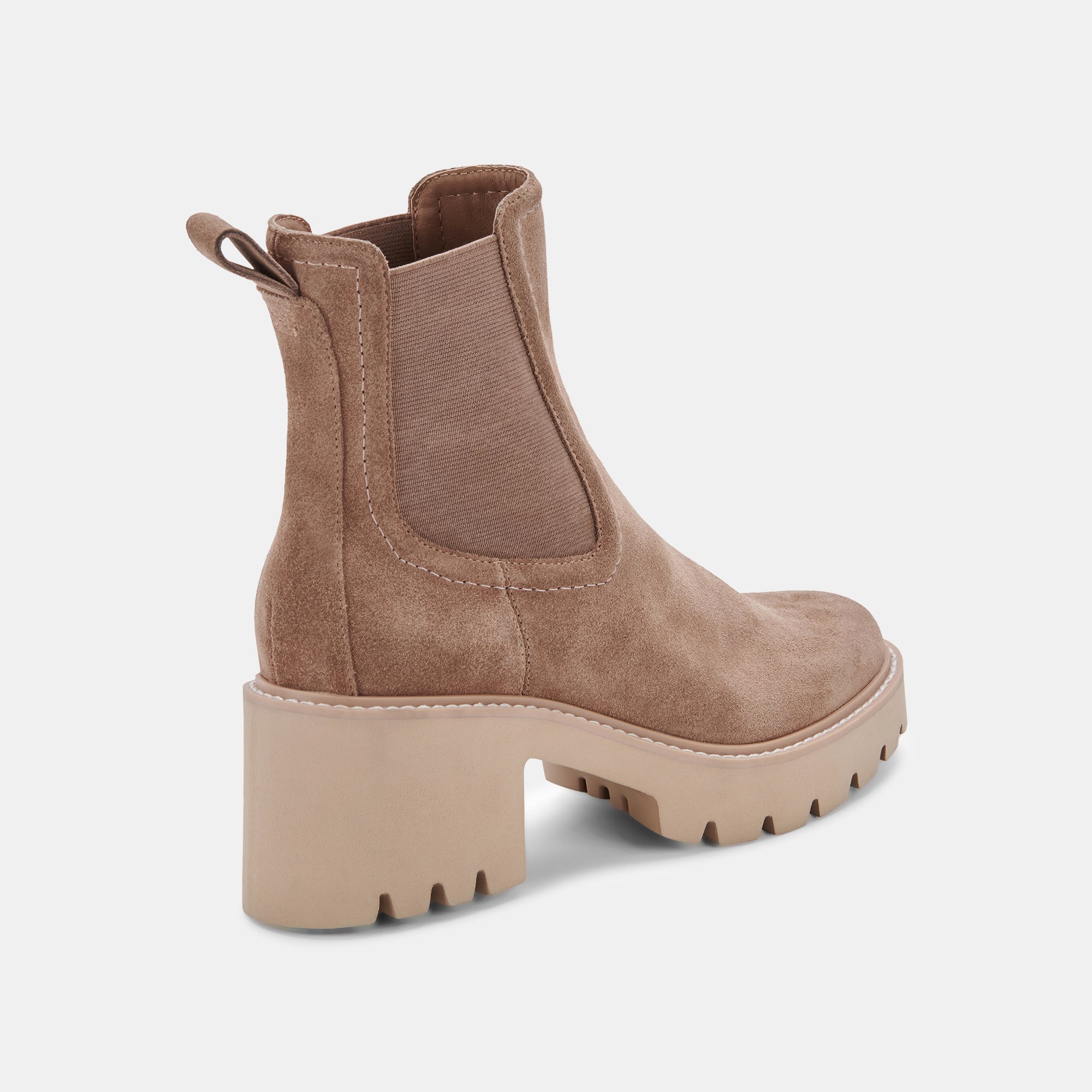 HAWK H20 WIDE BOOTIES - Waterproof Mushroom Suede Boots for Women | Comfortable & Stylish Outdoor Shoes for Hiking, Camping, and Winter Wear
