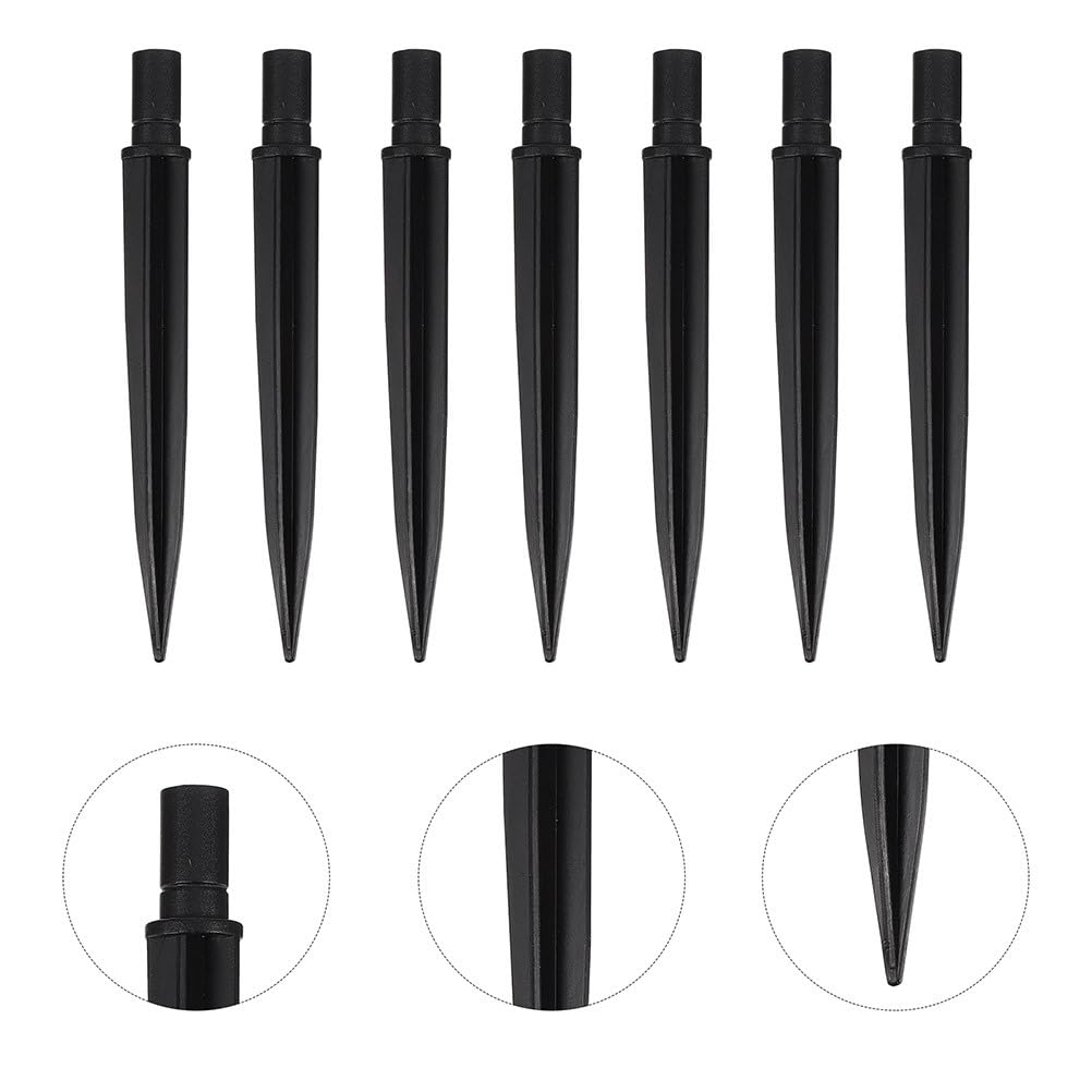 25 Pack Solar Light Stakes - 5.5 x 0.55 Inch Replacement Ground Spikes for Garden Pathway Lights, Landscape Yard Lamps - Perfect for Driveway, Walkway, Flower Bed & Outdoor Decoration Lighting