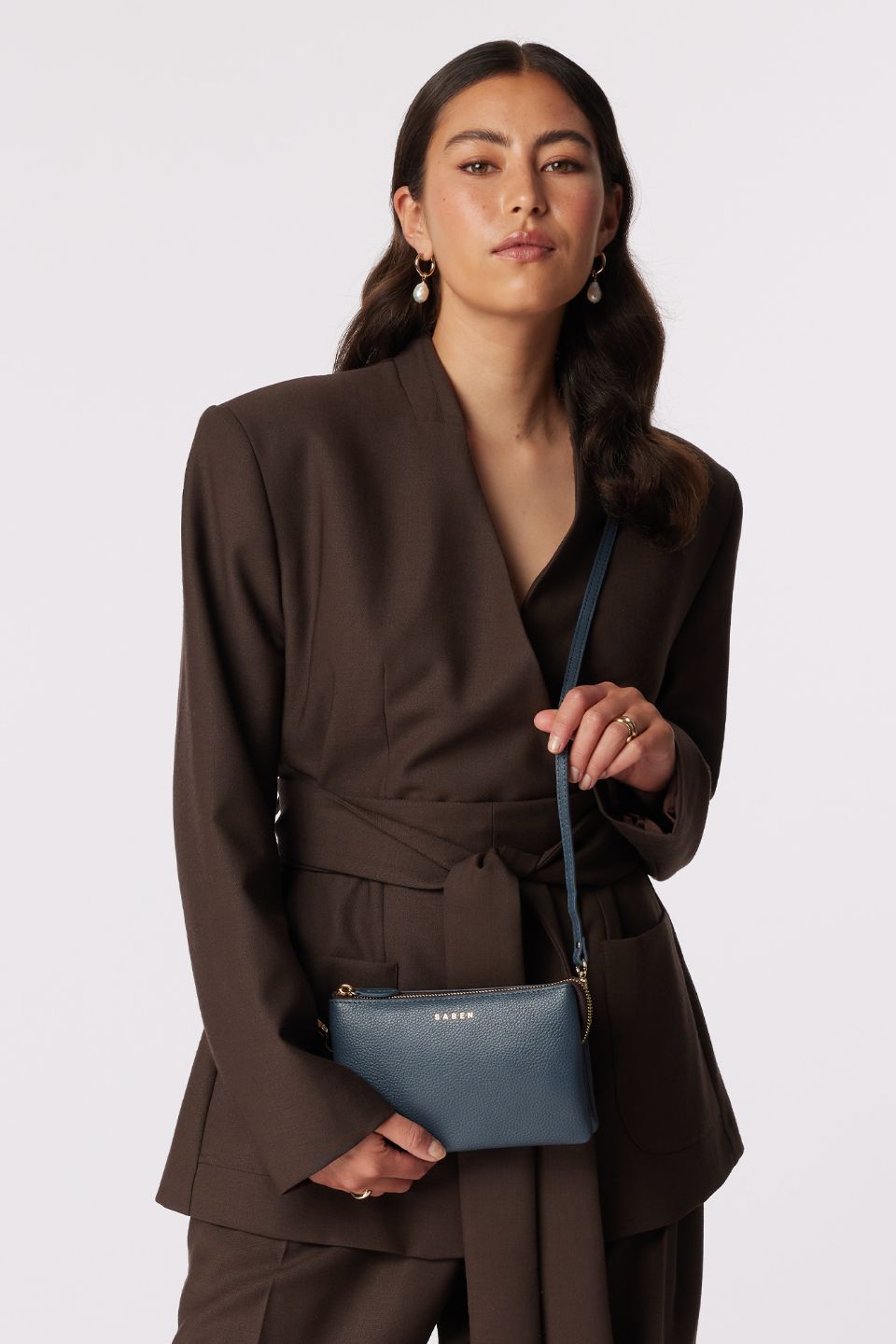 Premium Tilly Crossbody Bag - Genuine Prussian Leather Handbag for Women - Perfect for Work, Travel & Everyday Use