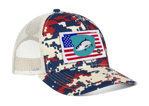 Patriotic Camo, Tarpon/Mahi Mahi/Wco