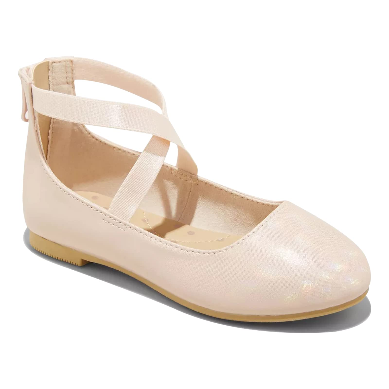DECIMEN Girls Toddler Ballet Flats - Mary Jane Princess Shoes for Little Kids | Perfect for Dance Class, Birthday Parties & Dress-Up Play