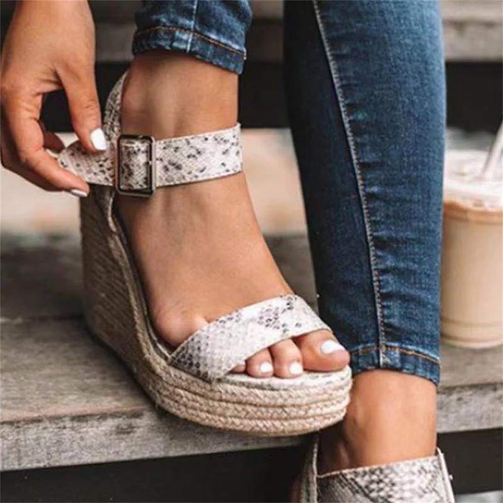 Women's Bohemian Beaded Gladiator Sandals - Comfortable Summer Flat Heel Flip Flops for Casual Wear & Beach Outings | Perfect for Vacation, Poolside, and Outdoor Festivals