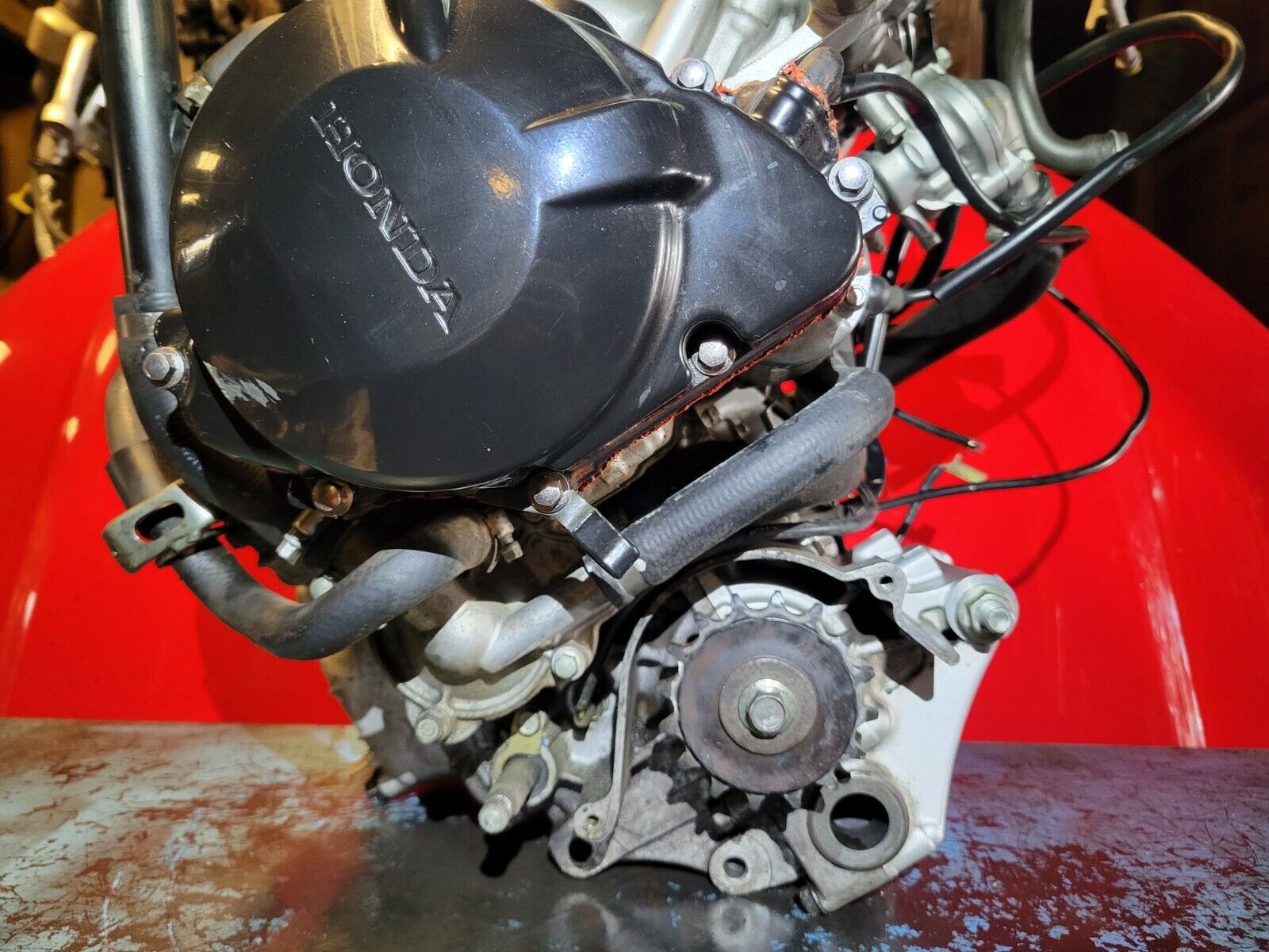 Honda CBR900RR CBR929RR Engine Motor 12K Miles - High Performance Replacement for Racing & Street Bikes - Perfect for Engine Rebuilds & Motorcycle Upgrades