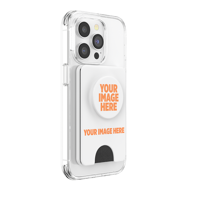 Custom PopWallet+ for Apple MagSafe - Secure & Stylish Phone Grip with Wireless Charging | Perfect for Travel, Work & Everyday Use