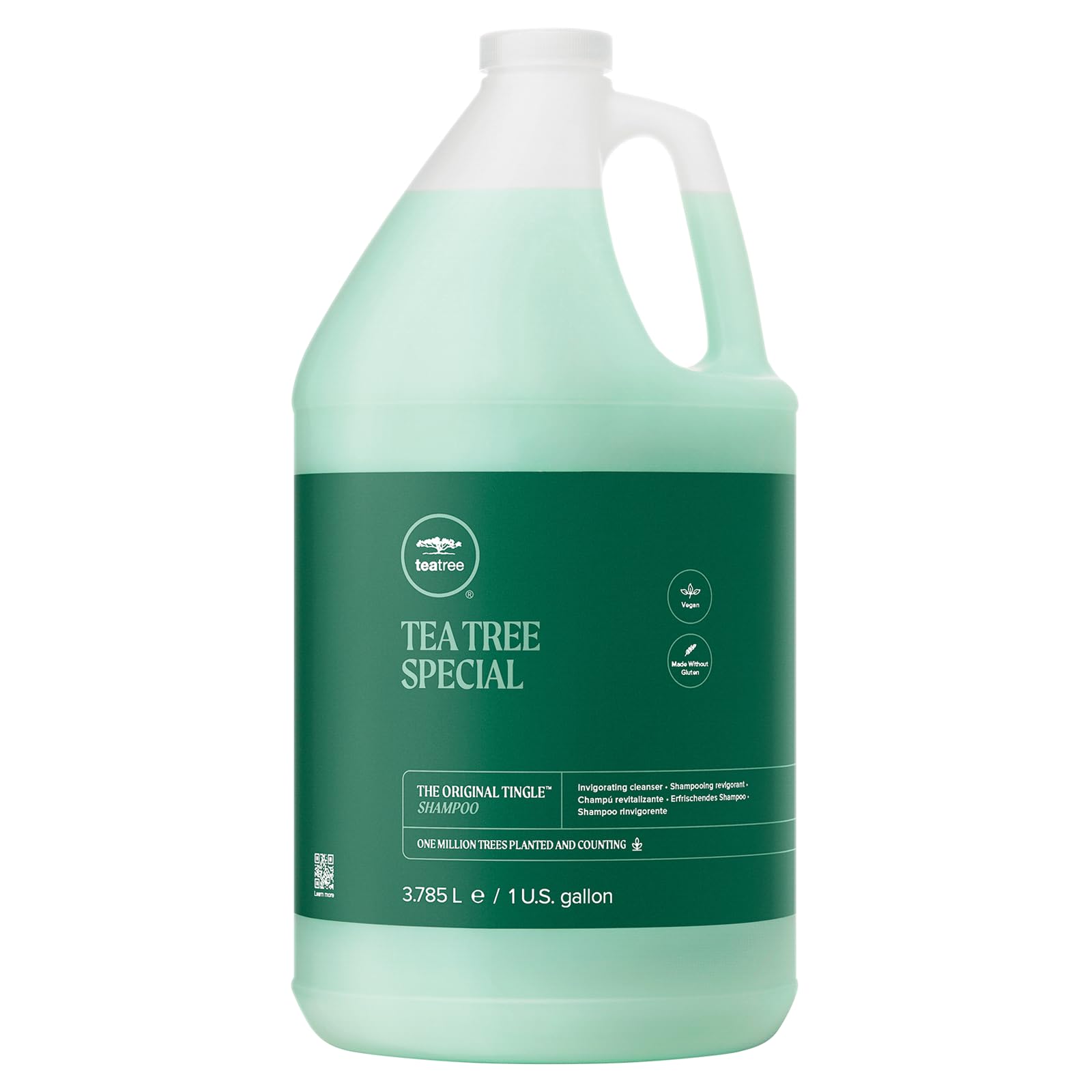 Paul Mitchell Tea Tree Special Shampoo for Scalp Care - Refreshing Mint & Tea Tree Oil Formula for Dandruff & Itchy Scalp - Best for Daily Use & Salon Quality Results