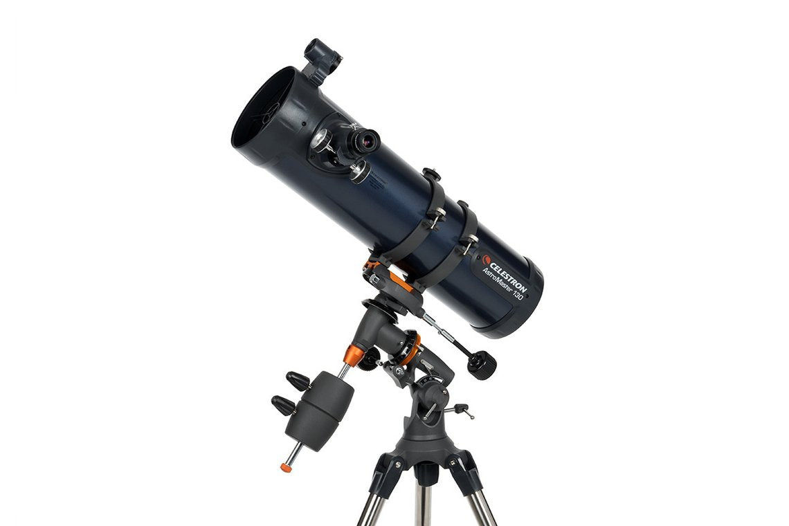 Celestron AstroMaster 130EQ Telescope - Refractor Telescope for Beginners & Adults, 130mm Aperture for Stargazing, Moon & Planets Observation - Perfect for Astronomy Enthusiasts & Outdoor Night Viewing