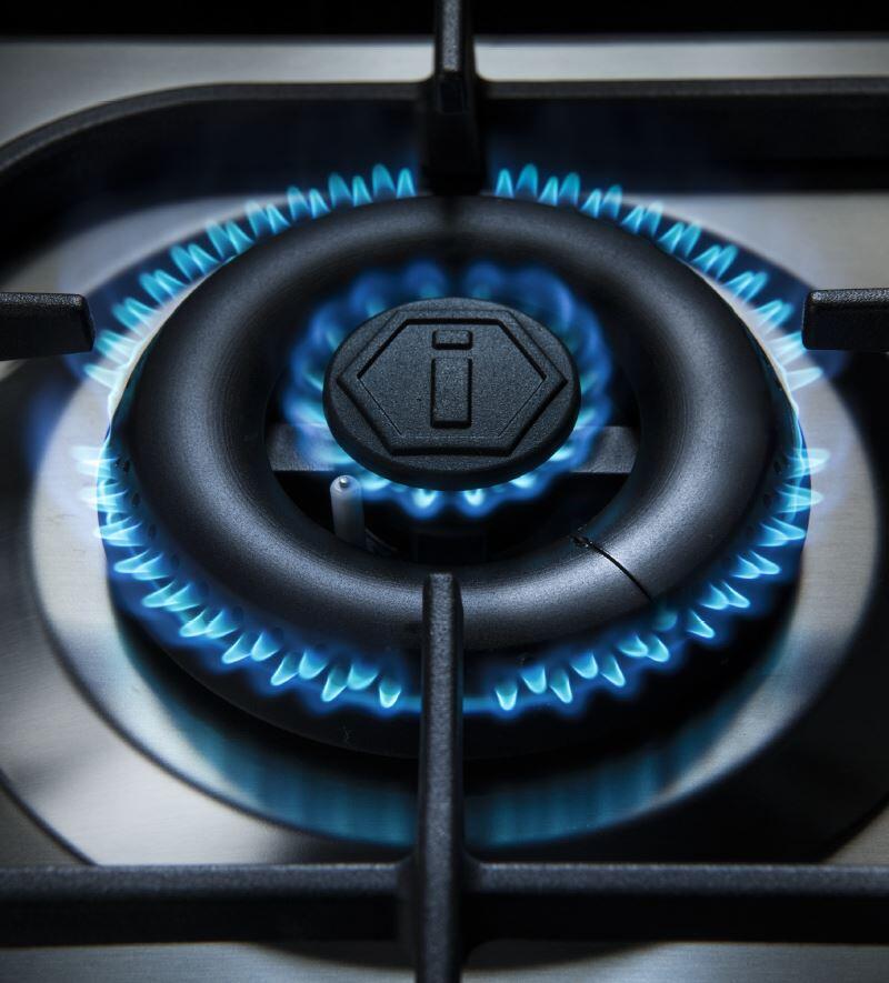 ILVE Majestic II 48-Inch Dual Fuel Range - Freestanding Liquid Propane Gas Stove with Oven - Blue Grey Finish & Chrome Trim (UM12FDNS3BGCLP) - Perfect for Gourmet Kitchens & Professional Home Chefs