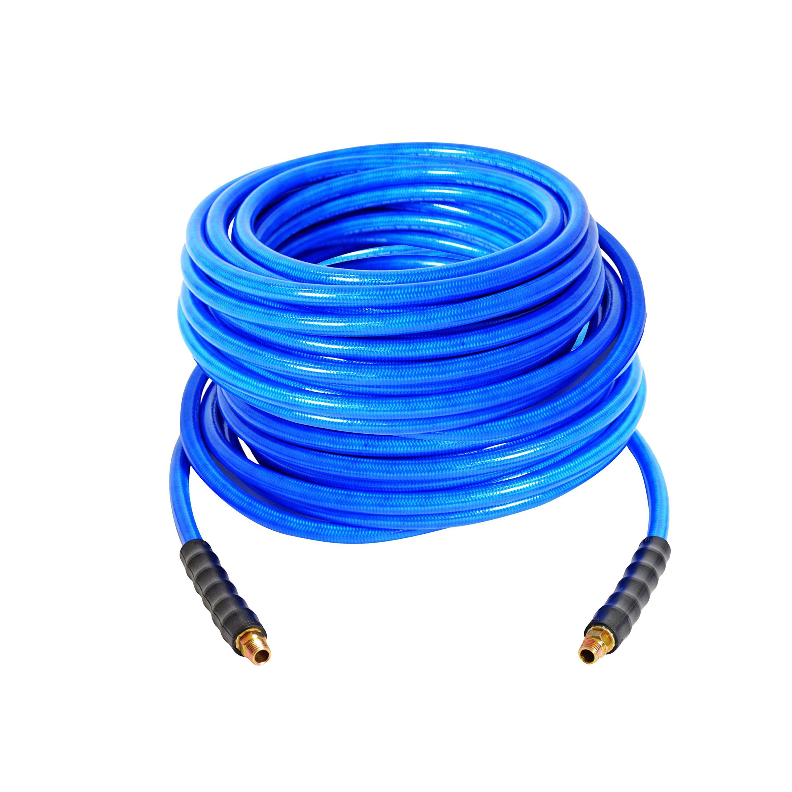 30143 High-Pressure Carpet Cleaning Hose - 3000 PSI, 1/4 Inch x 150 Feet, Hot & Cold Water Resistant, Blue - Perfect for Deep Cleaning Carpets, Upholstery, and Auto Detailing