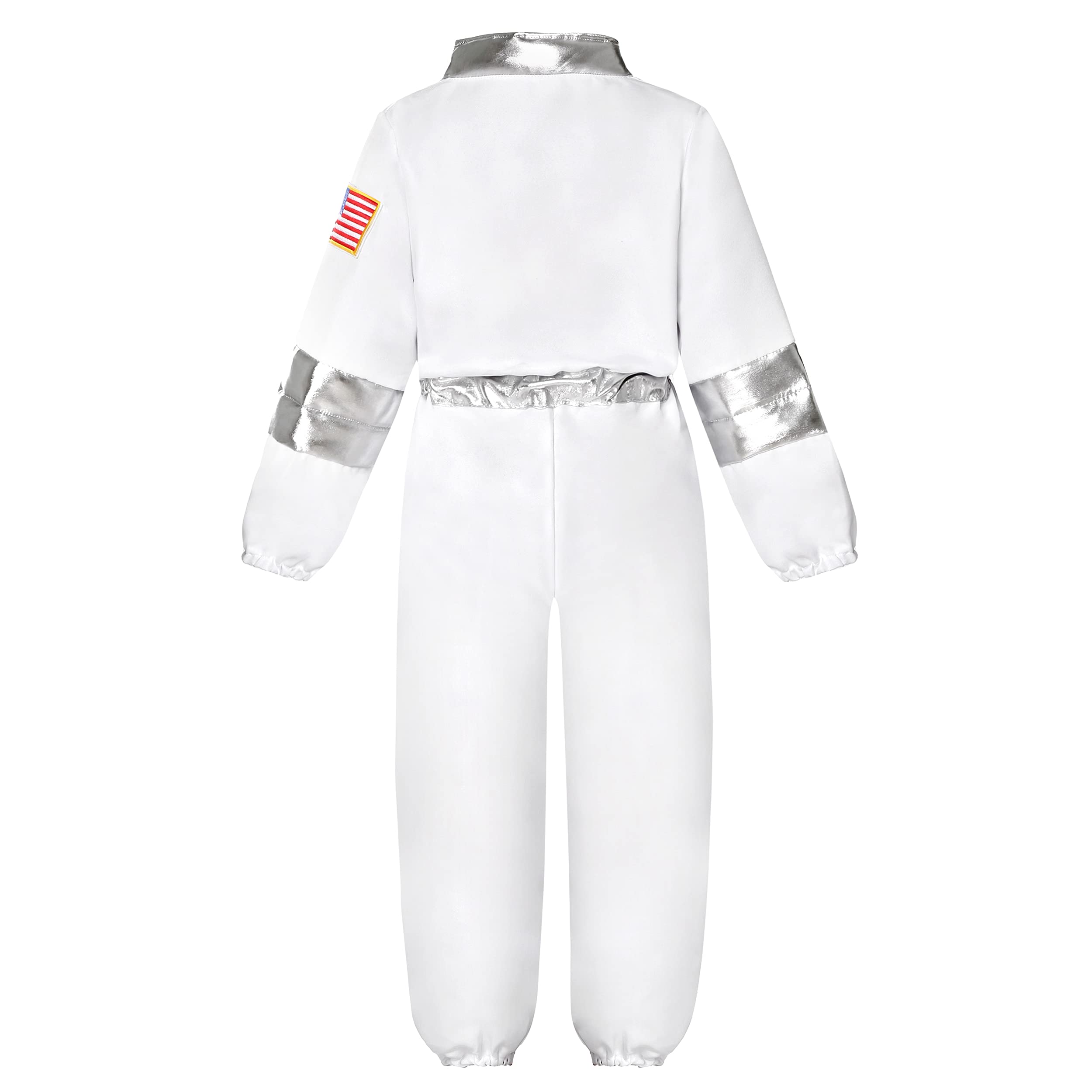 NASA Astronaut Costume for Kids - Boys & Girls Space Pilot Dress Up Cosplay Outfit for Halloween, Birthday Parties & Pretend Play | Perfect for Space-Themed Events & Role-Playing Adventures