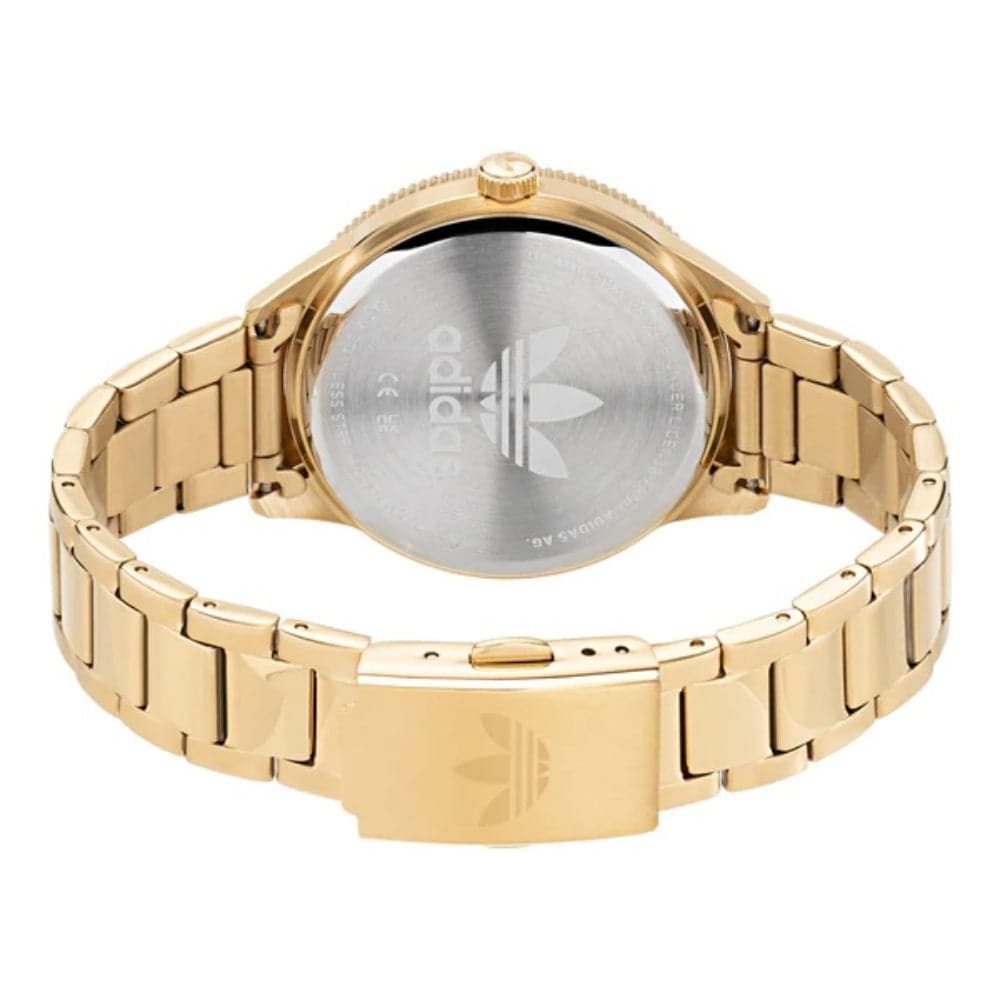 Adidas AOFH22062 Gold Stainless Steel Unisex Watch - Stylish & Durable for Men & Women - Perfect for Casual, Work & Sports Wear