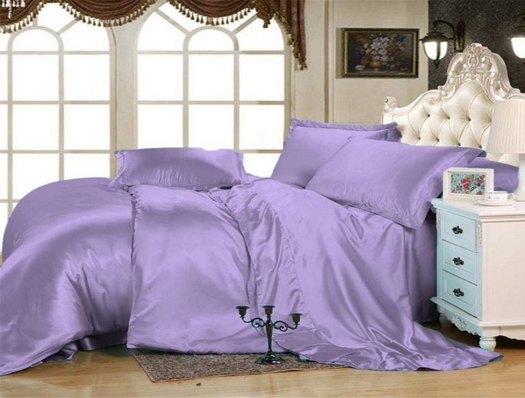 A Night of Dreams: The Lilac Satin Queen Sheet Set Story