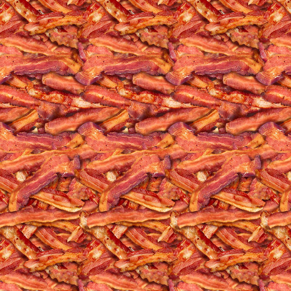 Bacon-Themed Gift Wrap Paper Rolls - Fun & Unique Wrapping Paper for Birthday, Christmas, Party Gifts - GRAPHICS & MORE Premium Quality Bacon Galore Design