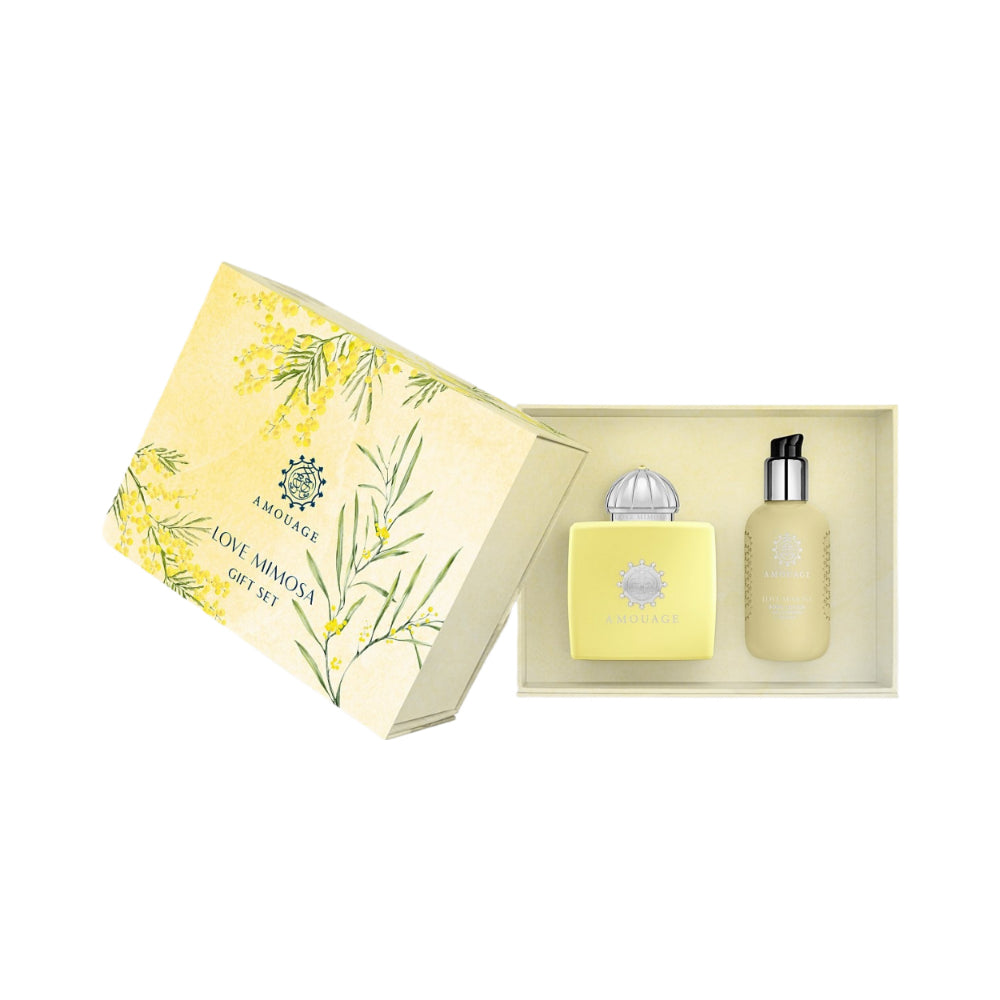 Love Mimosa 2 Piece Eau de Parfum Set - 100ml Floral Fragrance for Women | Perfect for Date Nights & Special Occasions