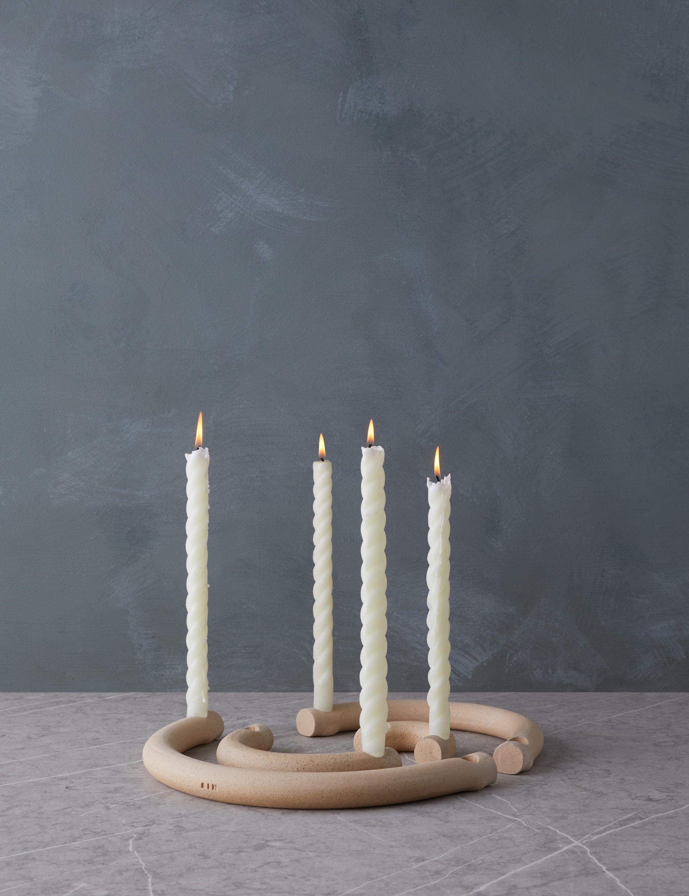 SIN Arc Candle Holder Set of 4 - Modern Metal Candle Holders for Table Centerpiece, Wedding Decor, Home Decoration & Party Supplies