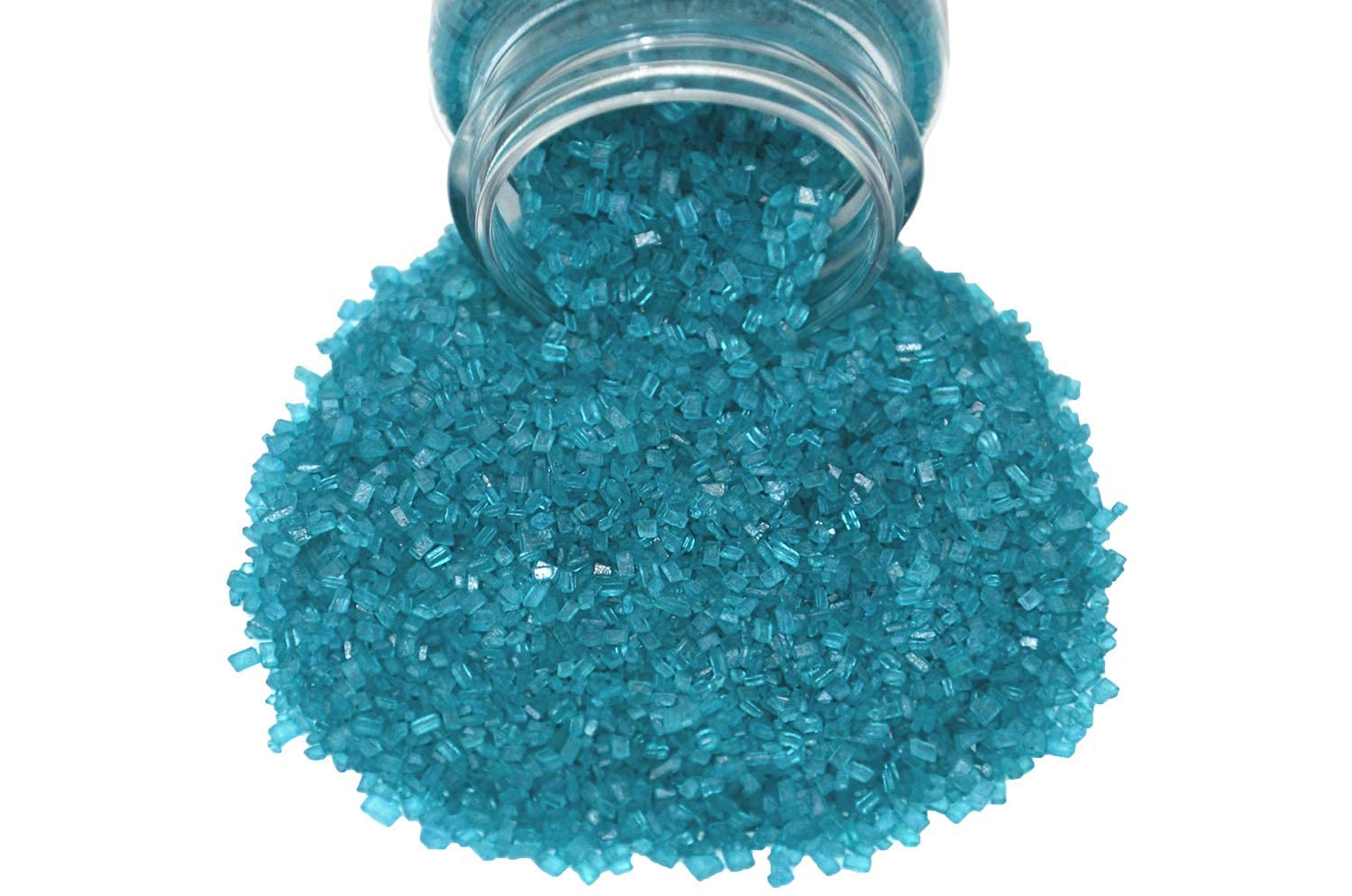 Mystic Sprinkles Sugar Crystals 4.2oz - Aquamarine Teal for Baking & Decorating