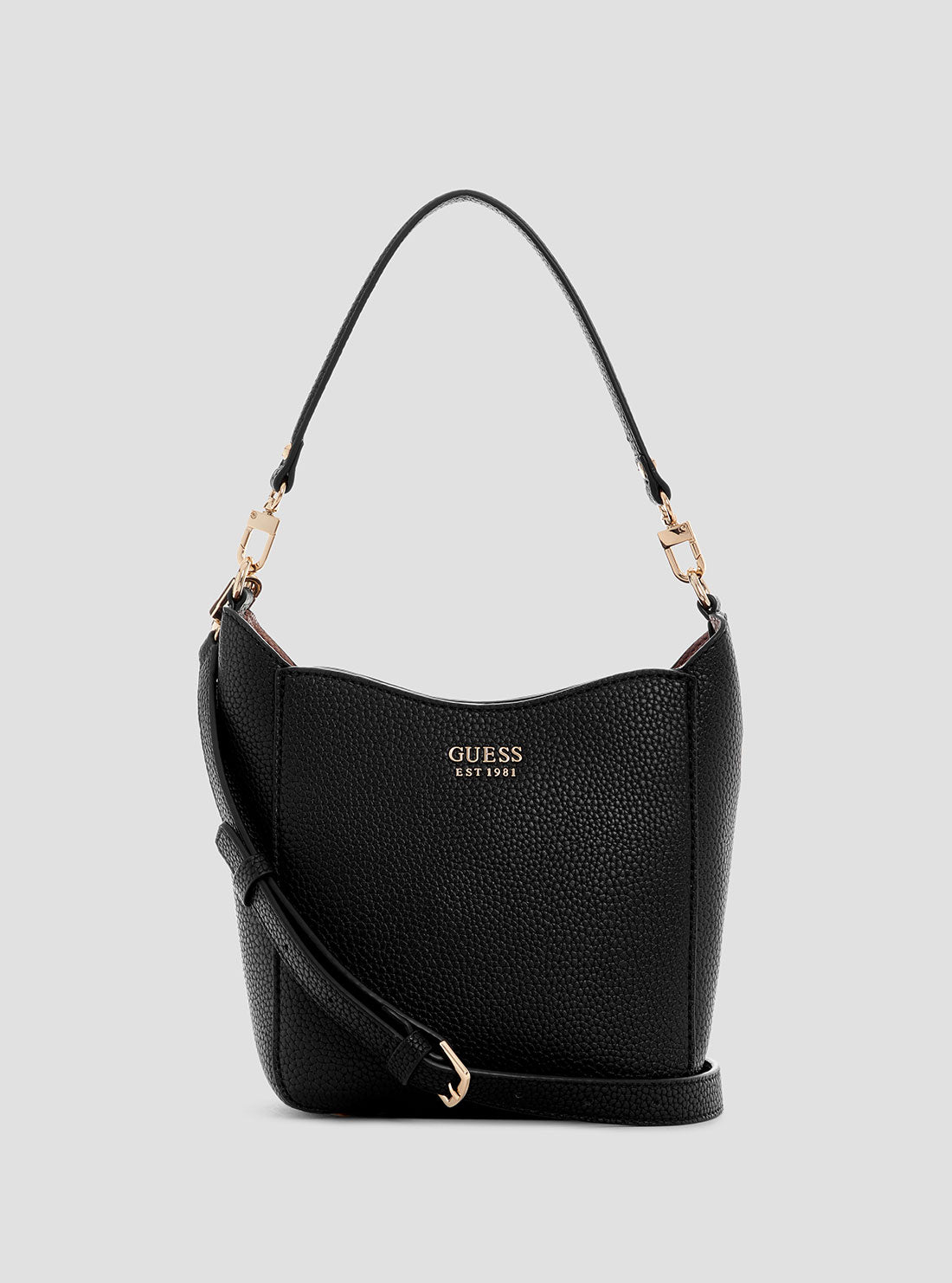 Stylish Black Brenton Girlfriend Bucket Bag for Women - Trendy Crossbody Purse with Adjustable Strap - Perfect for Daily Use, Shopping & Travel Accessories