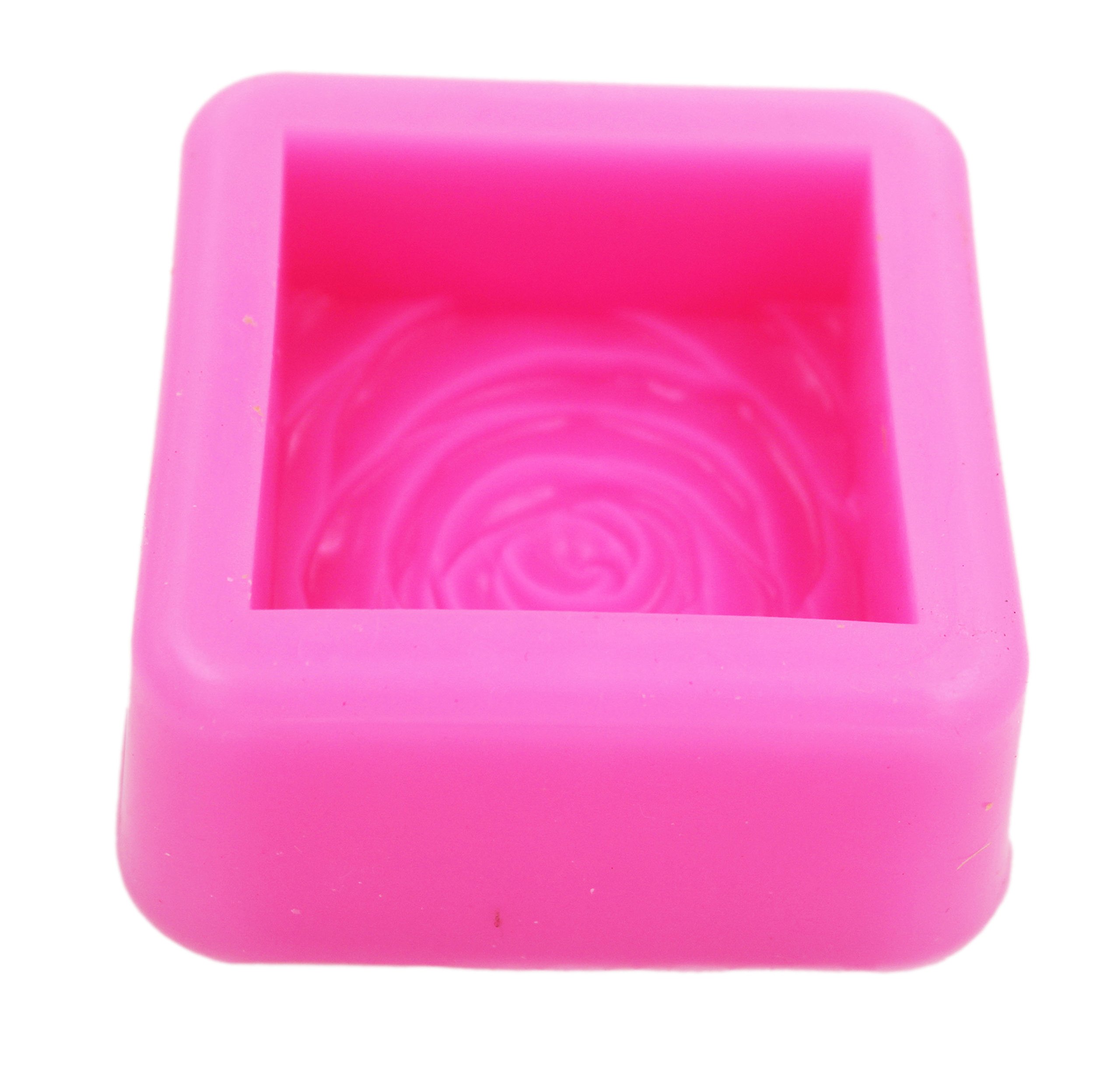 Longzang S473 Handmade Craft Flower Silicone Soap Mold - DIY Soap Making, Bath Bomb, Candle Molds for Home Spa, Wedding Favors & Gift Making