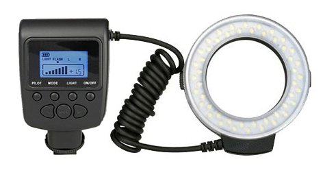 Sony A390 Dual Macro LED Ring Light for DSLR Photography
