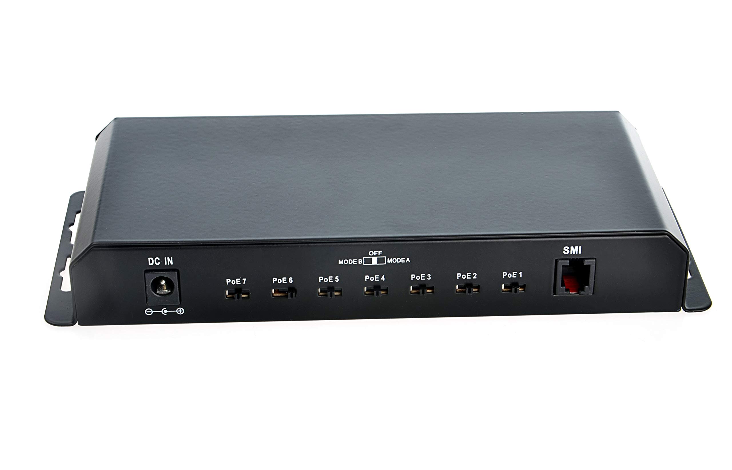 8 Port Gigabit Ethernet Switch with Passive PoE (7 Ports) - 802.3af/24V Power Over Ethernet for IP Cameras, VoIP Phones & IoT Devices - Ideal for Home Office & Small Business Networks