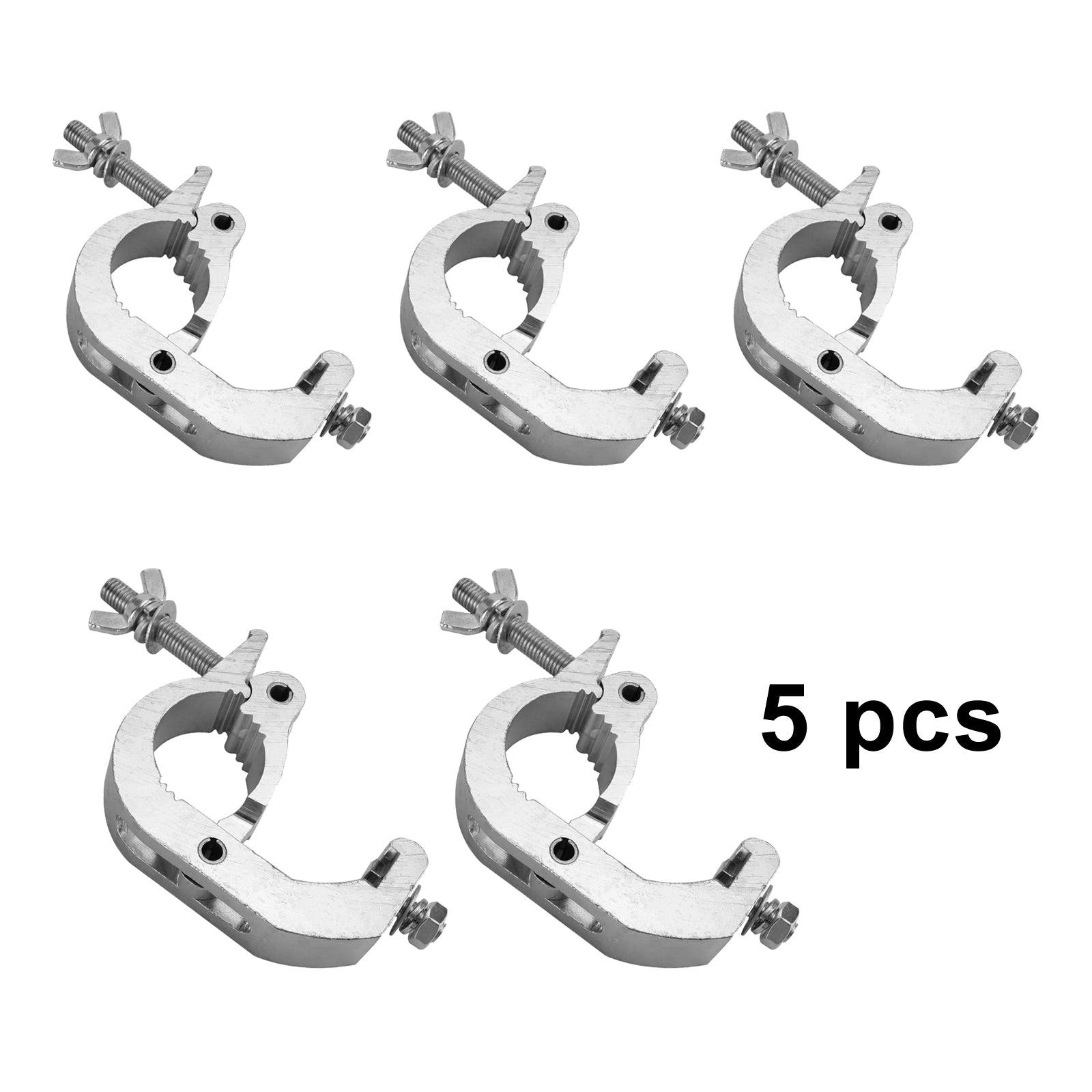 1/2/5Pcs Heavy Duty Stage Light Truss Clamps for 35-52mm OD Pipe - Compatible with Moving Head & PAR Lights - Perfect for DJ Shows, Concert Lighting & Stage Rigging
