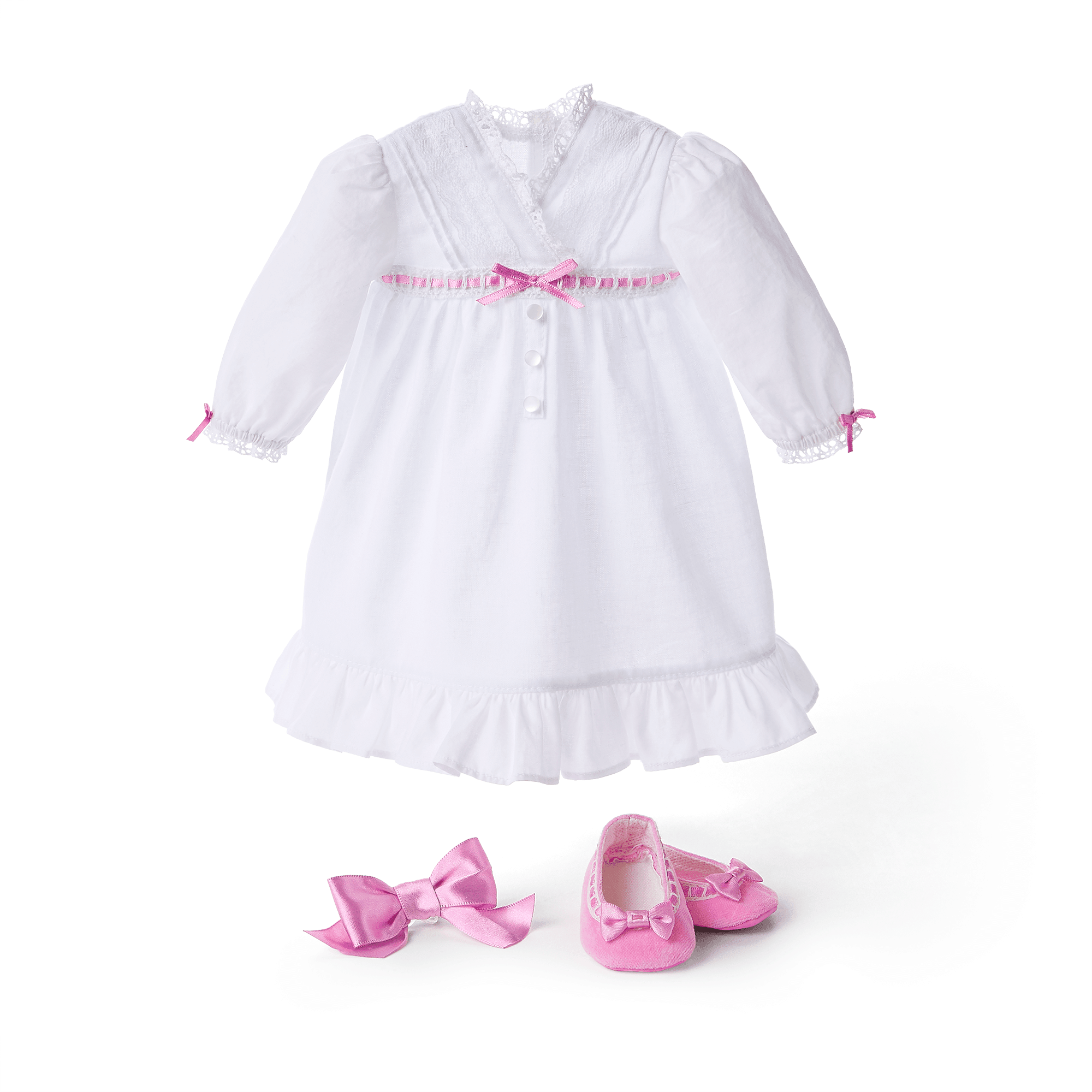 Rebecca's™ Girls Pajamas & Matching 18 Inch Doll Clothes - Historical Character Themed Sleepwear for Kids & Dolls | Perfect for Bedtime, Dress-Up & Collectible Display