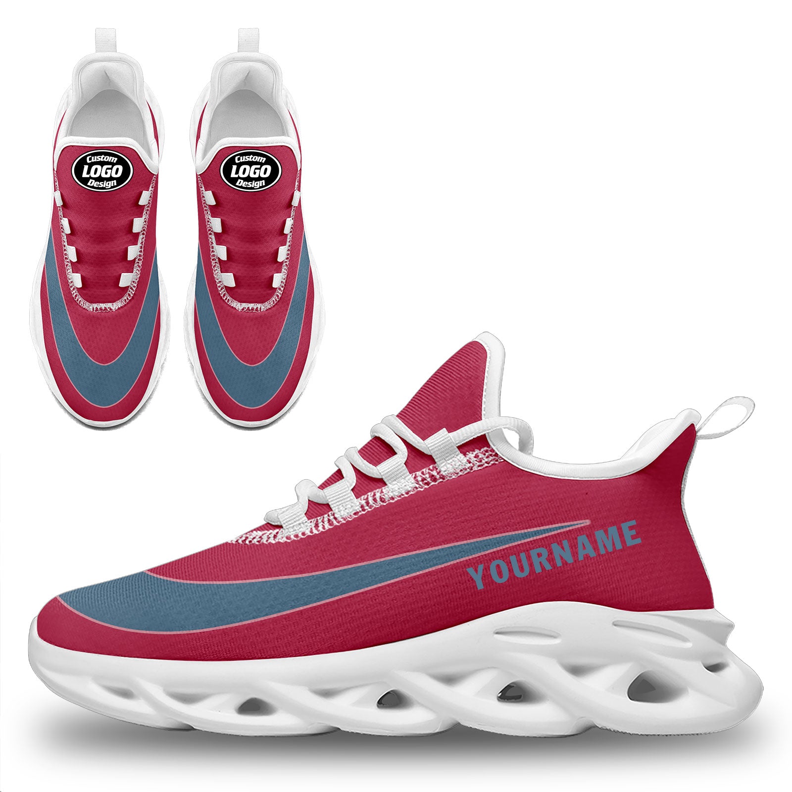 Custom Maxsoul Personalized Sneakers FN003 E020109 - Breathable Lightweight Comfortable Athletic Shoes for Men & Women - Perfect for Running, Gym Workouts & Casual Wear