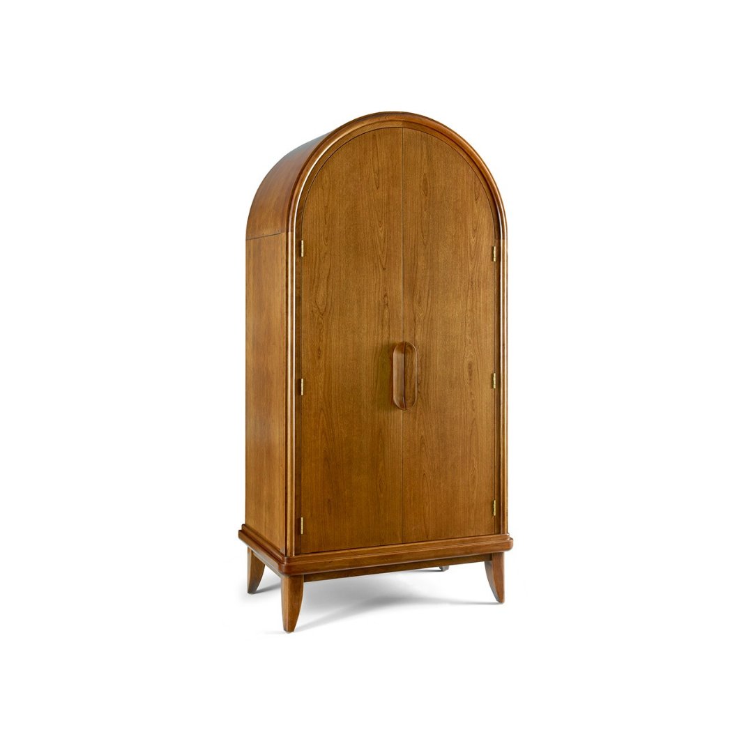 Martine Arched Bar Cabinet - Stylish Wine Storage & Home Bar Furniture for Living Room, Dining Room or Home Office Decor