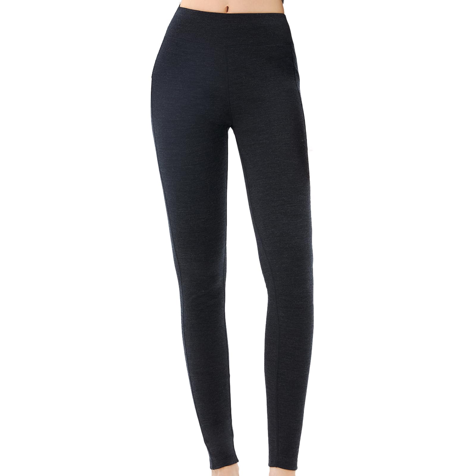 Merino Protect 100% Merino Wool Women's Thermal Leggings - Soft Base Layer Pants for Hiking, Skiing & Winter Sports | Warm Long Underwear for Cold Weather Activities