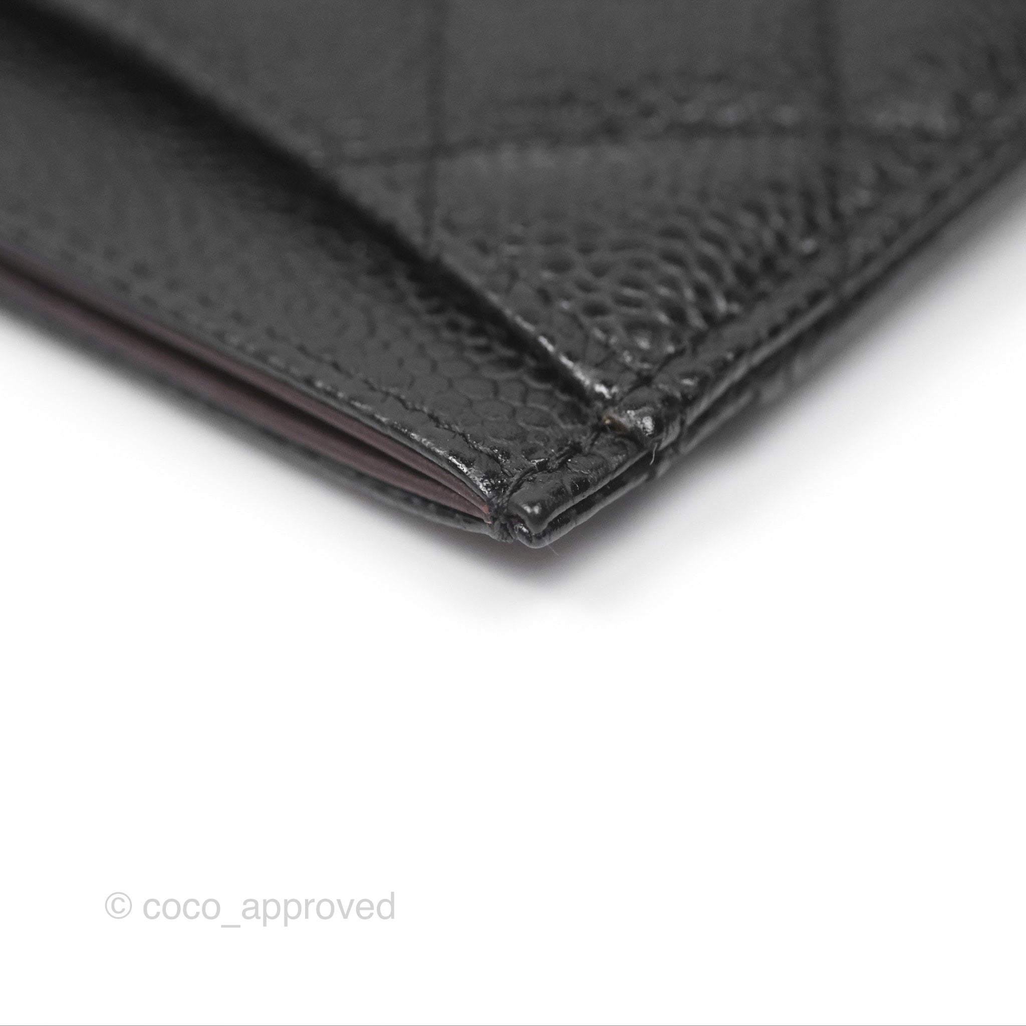 Chanel Classic Flat Card Holder in Black Caviar Leather with Gold Hardware - Perfect for Everyday Use & Luxury Gift Giving