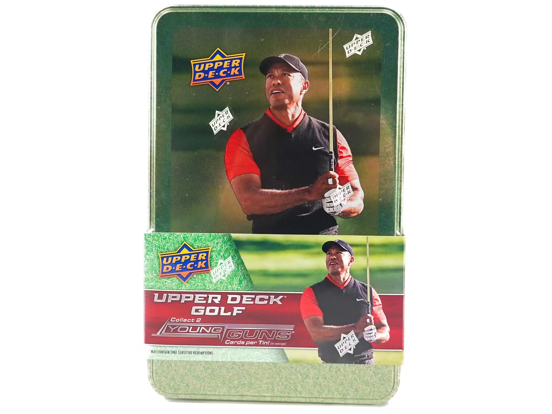 2024 Upper Deck Golf 12 Tin Case - Premium Golf Trading Cards Collection for Collectors & Players | Perfect for Tournaments, Gifts & Memorabilia Display