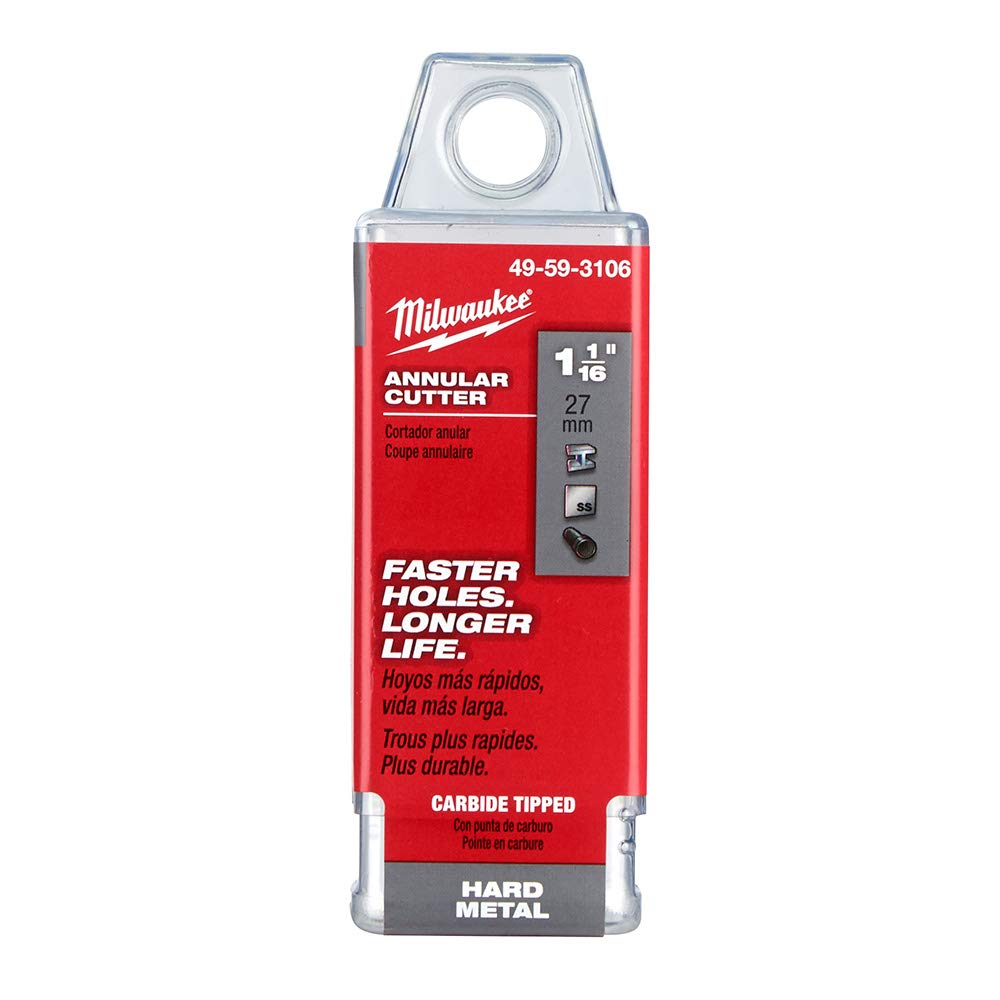 Milwaukee 49-59-3106 TCT Annual Cutter - High-Performance Metal Cutting Blade for Wood, Plastic & Aluminum - Perfect for DIY Projects, Construction & Home Renovations
