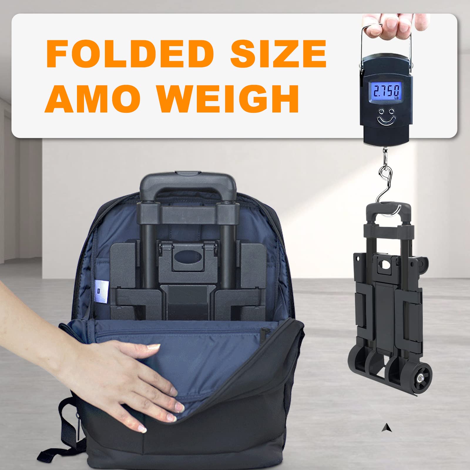 Best Lightweight Car Seat Carrier with Wheels for Airports - Compact Foldable Travel Cart & Trolley - Perfect for Airplane Travel with Kids & Baby Gear