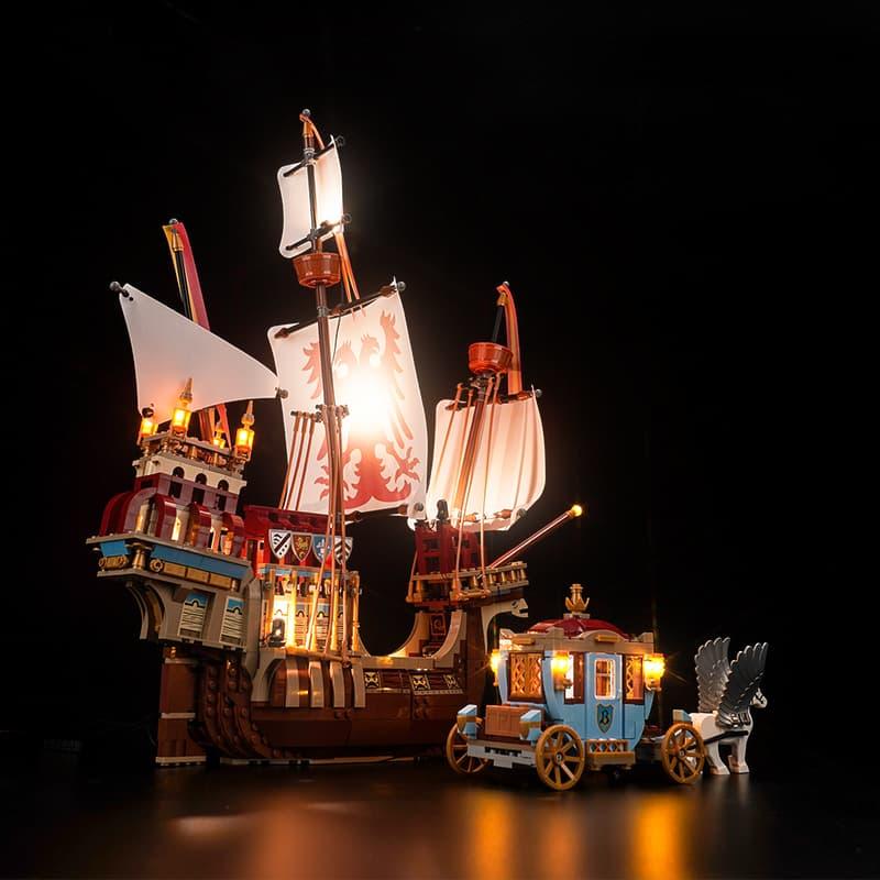 LEGO Triwizard Tournament: The Arrival 76440 Light Kit - LED Lighting Set for Harry Potter LEGO Building Blocks - Perfect for Display & Nighttime Decoration