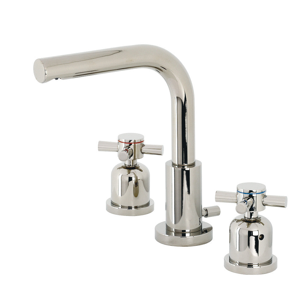 Fauceture FSC8953DX Concord Widespread Bathroom Faucet with Pop-Up Drain - Modern Chrome Finish for Bathroom Sink, Perfect for Home Renovation & Bathroom Upgrade (2-Handle Design)